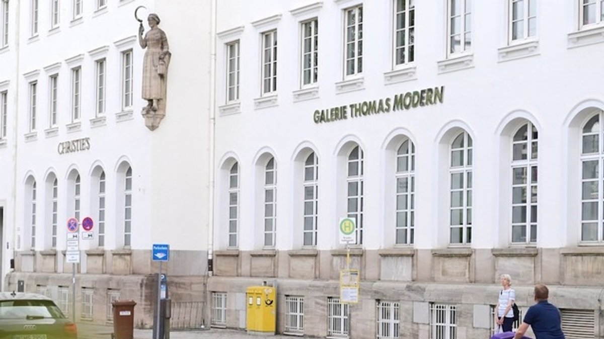 Die Galerie Thomas in München.
