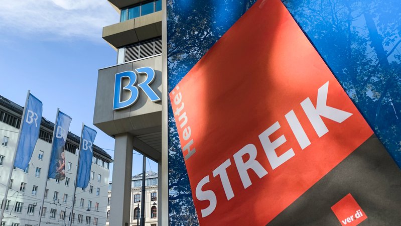 Archivbild: BR Streik am 14.11.2019 | Bild: BR/Johanna Schlüter Archivbild: BR Streik am 14.11.2019