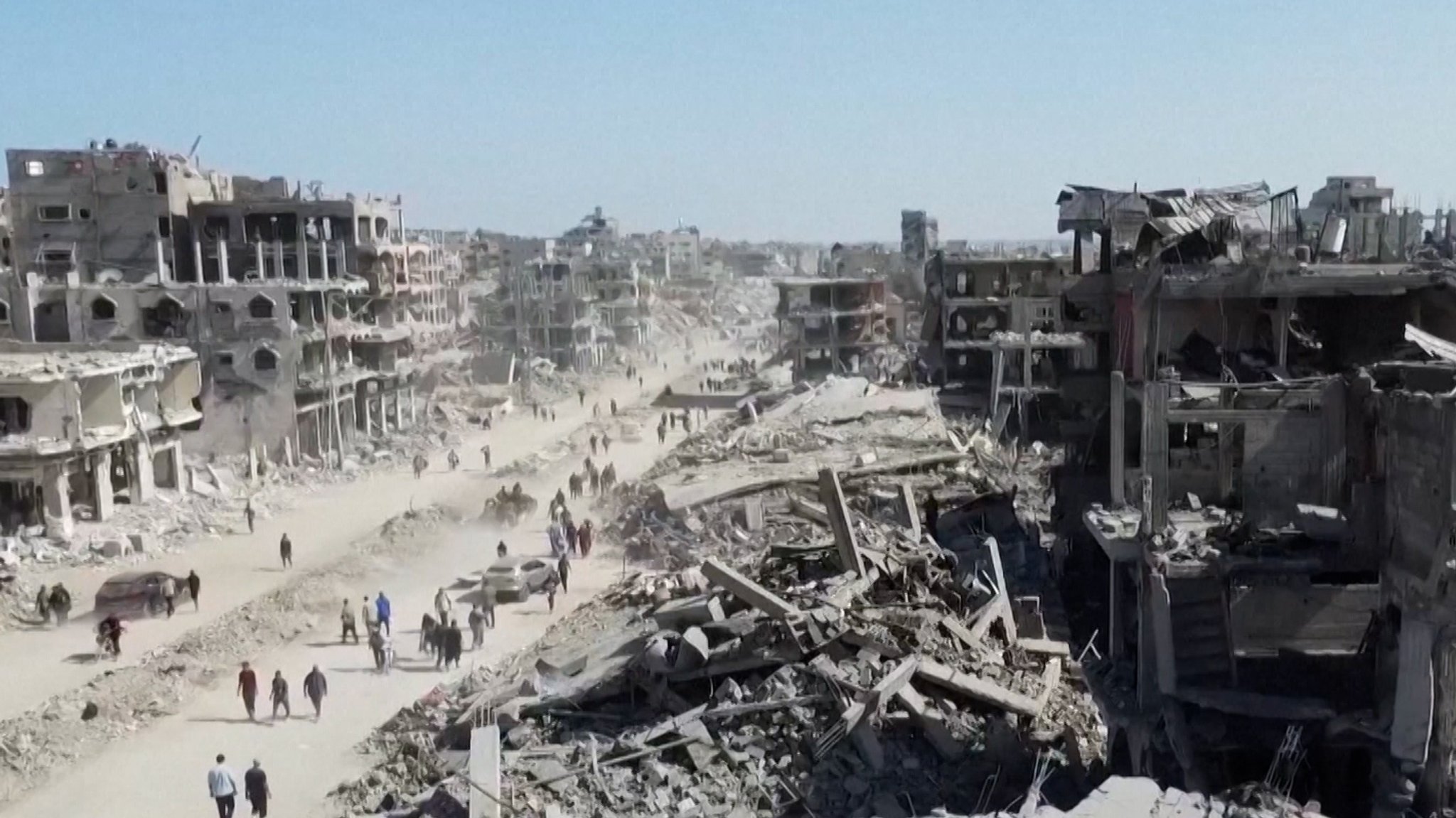 Tausende kehren in zerstörtes Gaza-Stadt zurück