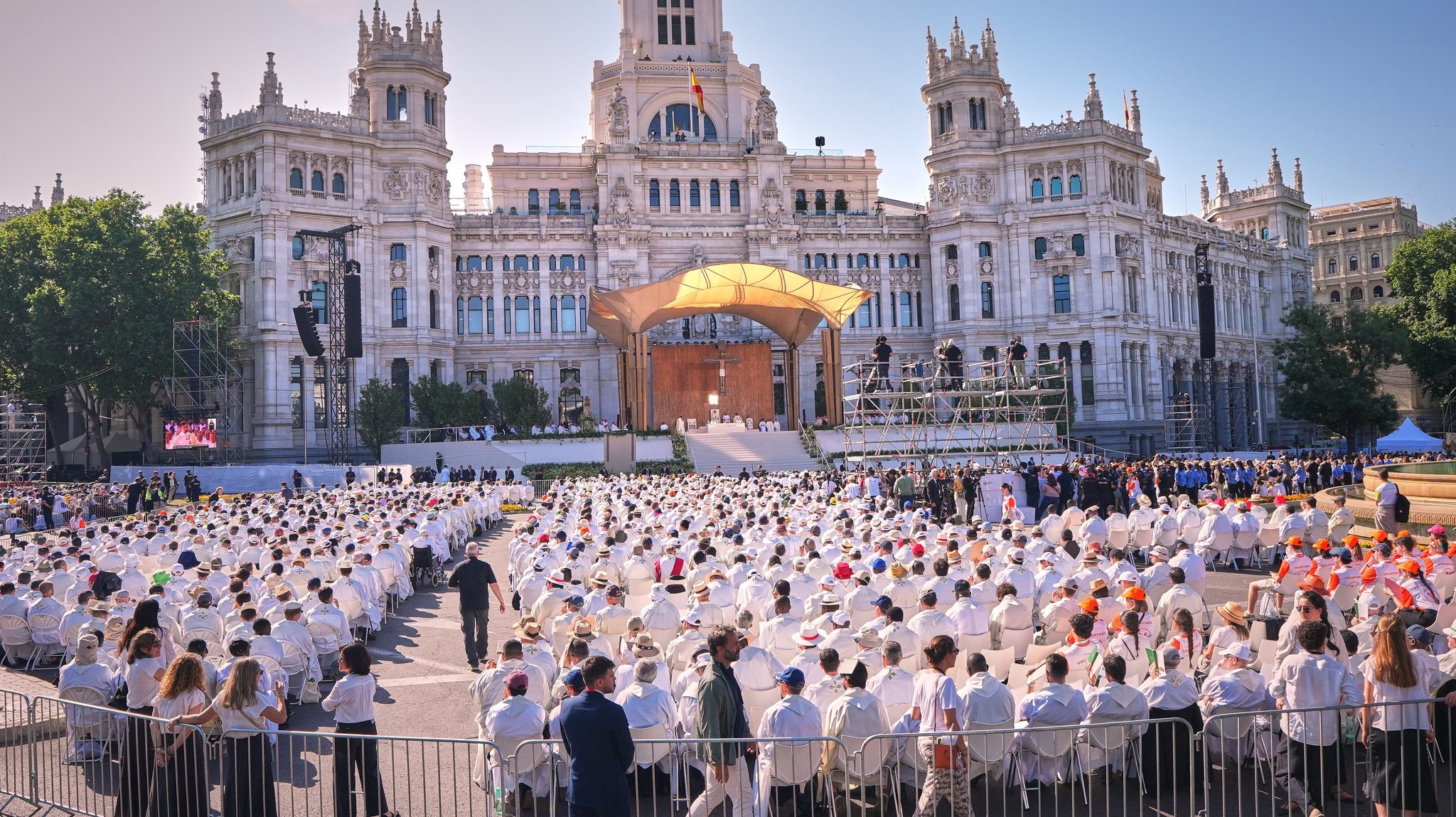 Über eine Million Menschen verfolgen Papst-Messe in Madrid