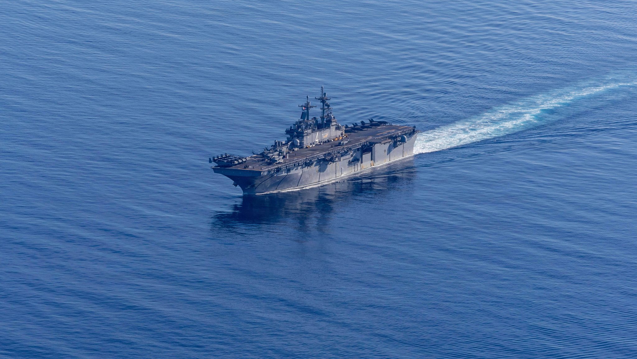 Archivbild (04.03.2026): USS Boxer | Bild: picture alliance / ZUMAPRESS.com | Mcs Trace Gorsuch/U.S. Navy Archivbild (04.03.2026): USS Boxer