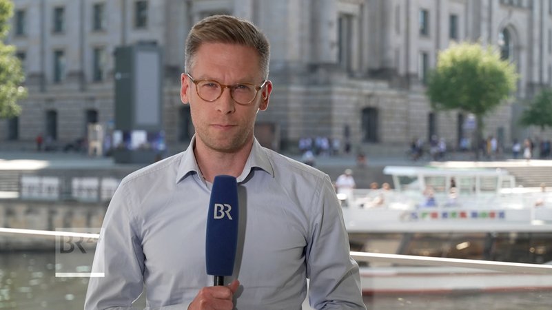 Björn Dake aus Berlin zum Maßnahmenpaket der Bundesregierung | Bild: BR Björn Dake aus Berlin zum Maßnahmenpaket der Bundesregierung
