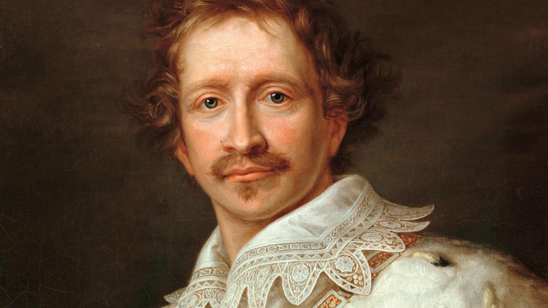 Der Monarch im Krönungsornat | Bild: akg-Images/Picture Alliance Der Monarch im Krönungsornat