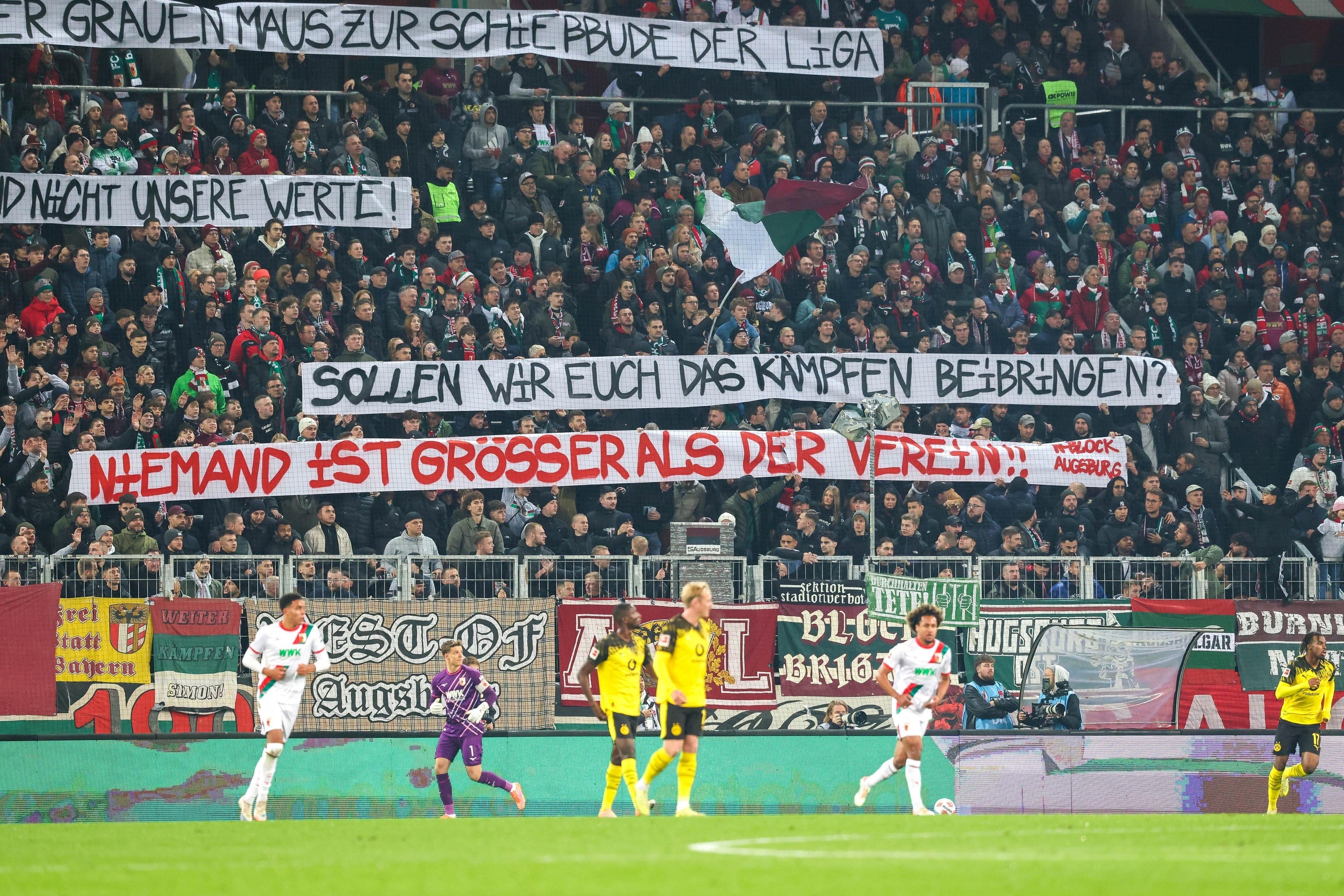 FC Augsburg Fans Banner