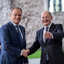 Neustart im deutsch - polnischen Verhältnis | Bild: dpa-Bildfunk/ Michael Kappeler