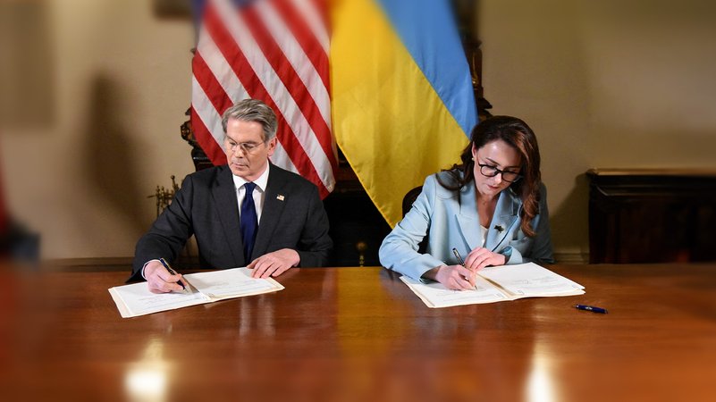 USA und Ukraine schließen Rohstoff-Deal | Bild: BR USA und Ukraine schließen Rohstoff-Deal