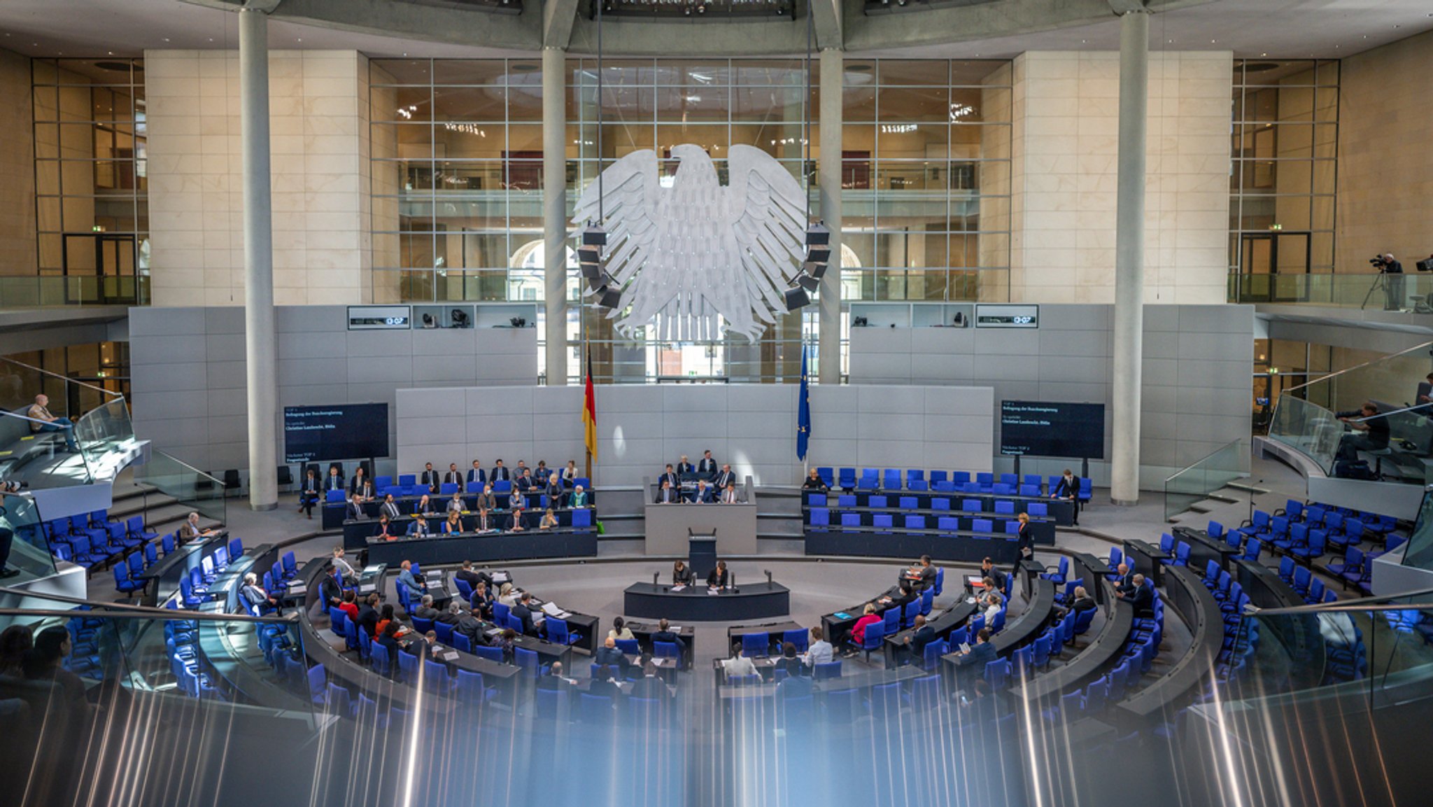 Anhand einer Wahlrechtsreform soll der Bundestag kleiner werden