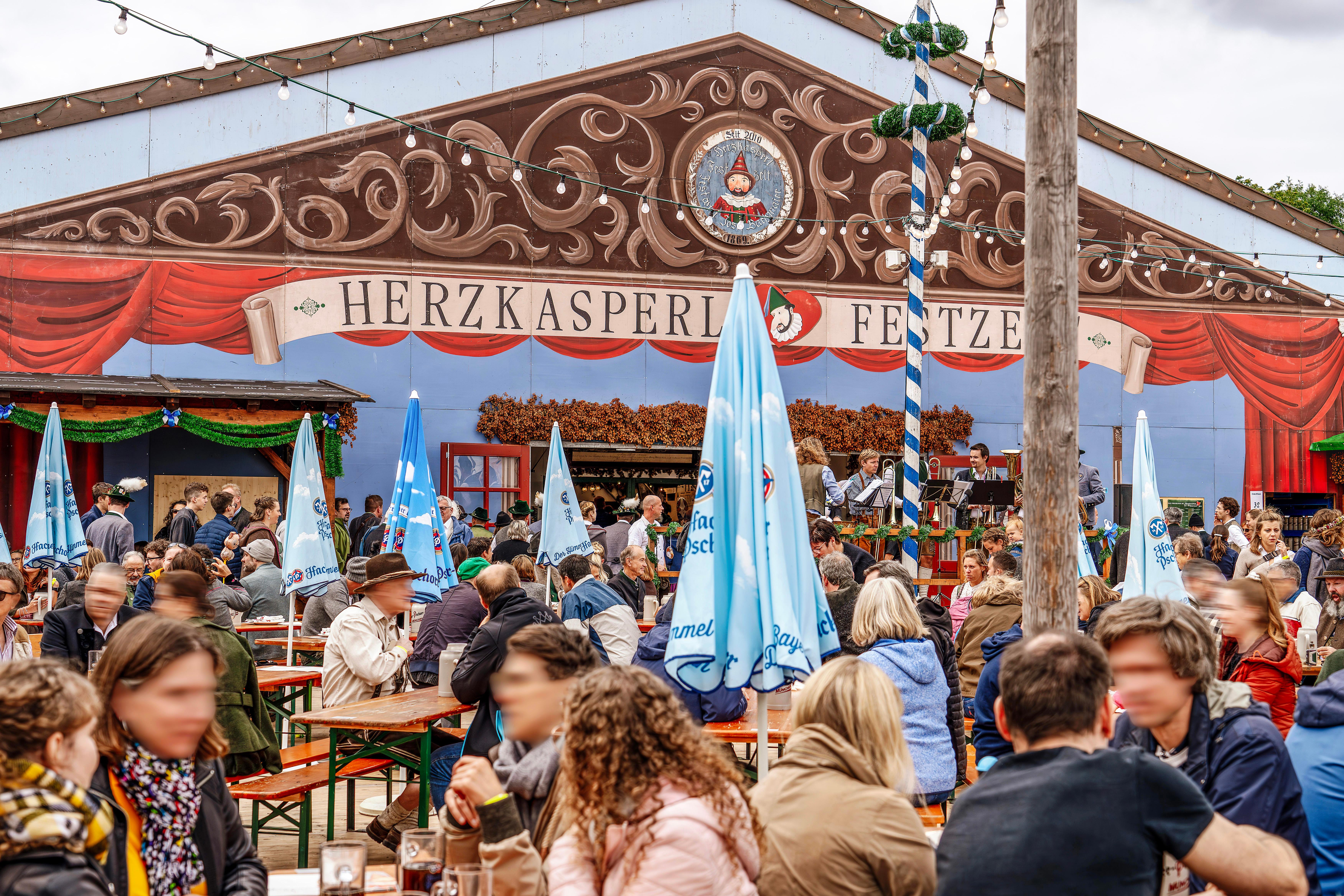 Das Herzkasperl Festzelt auf der Oidn Wiesn