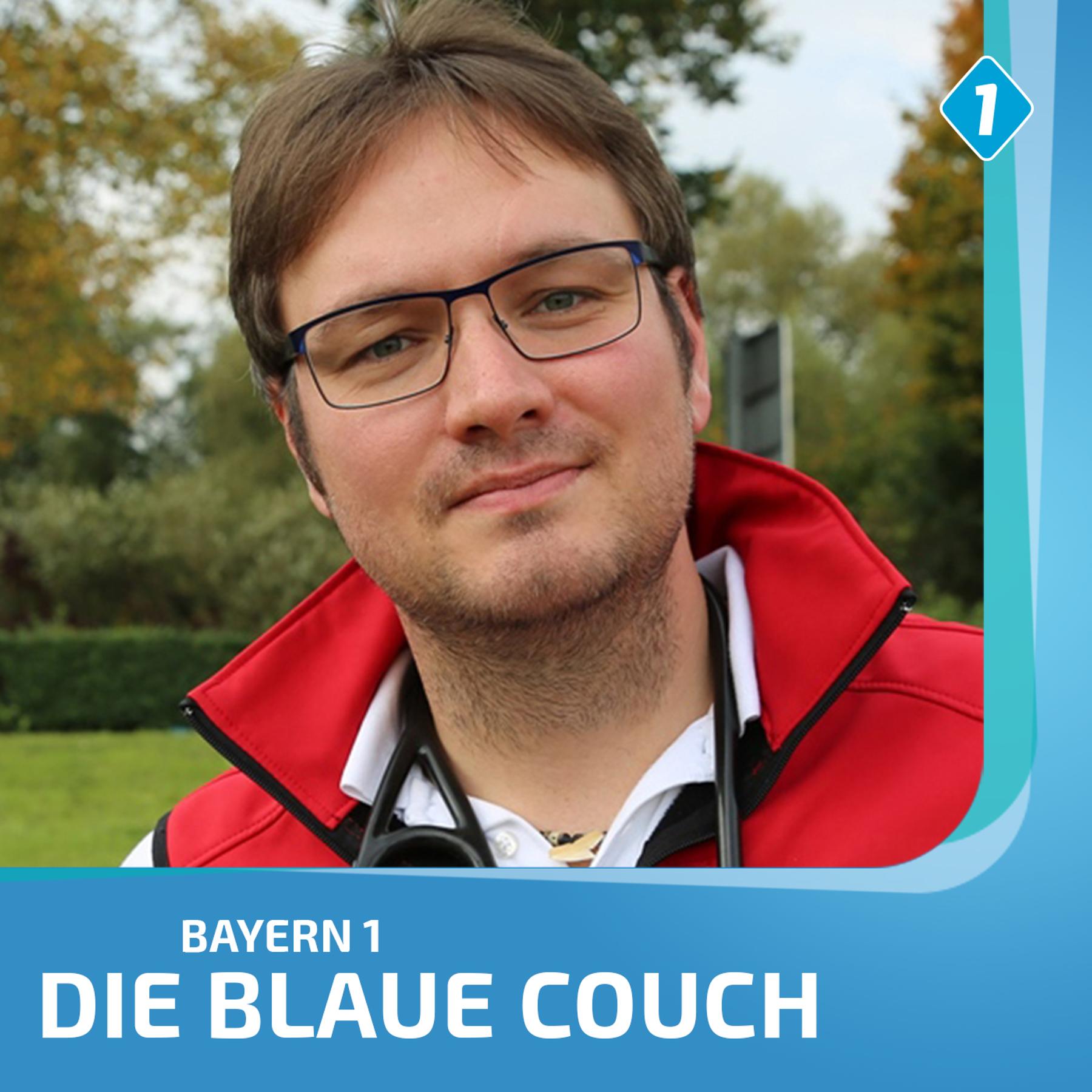 Blaue Couch