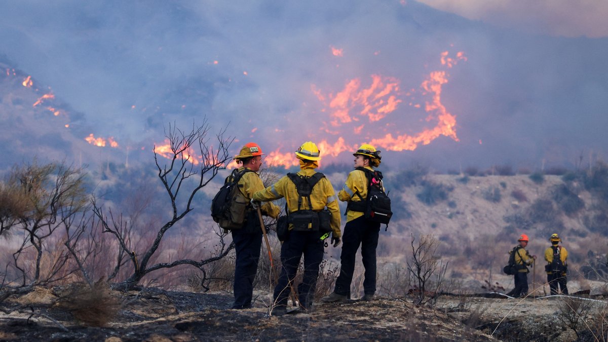 Neuer Waldbrand im Norden von Los Angeles