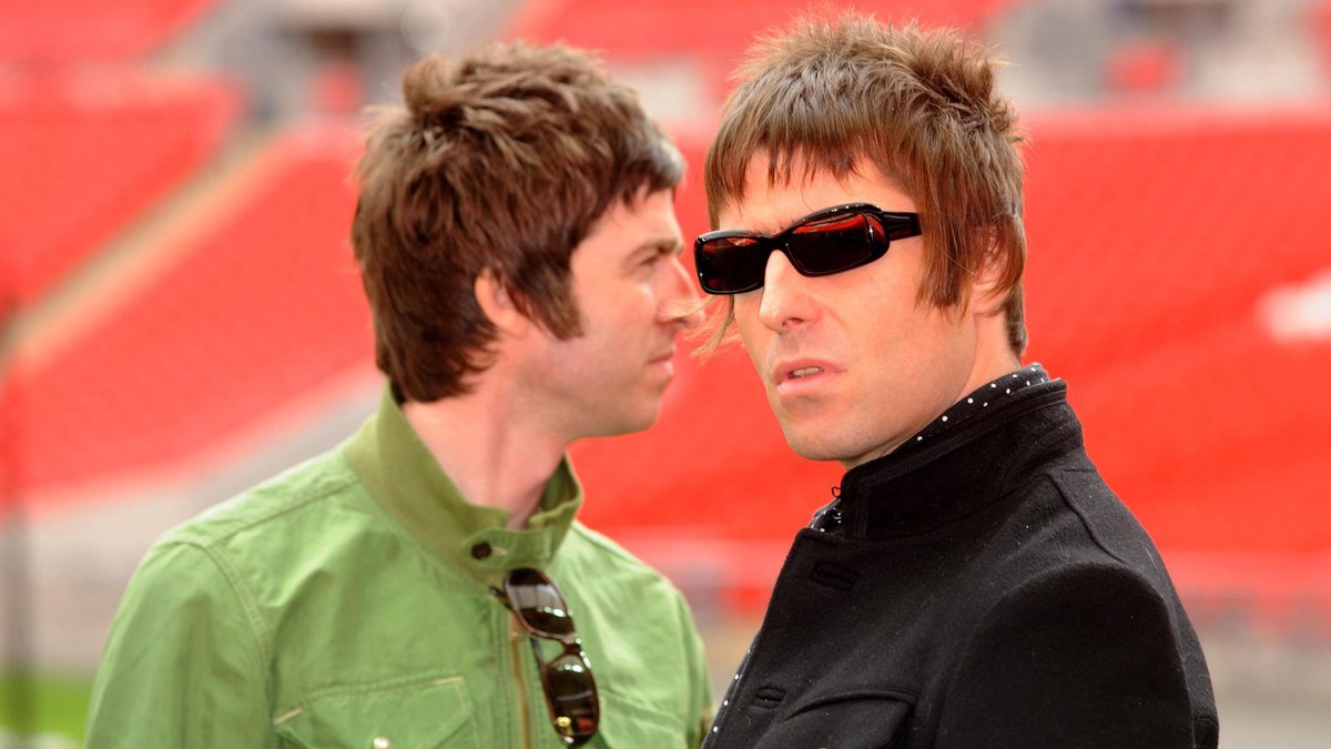 Von der KI wieder zusammengeführt: Liam und Noel Gallagher