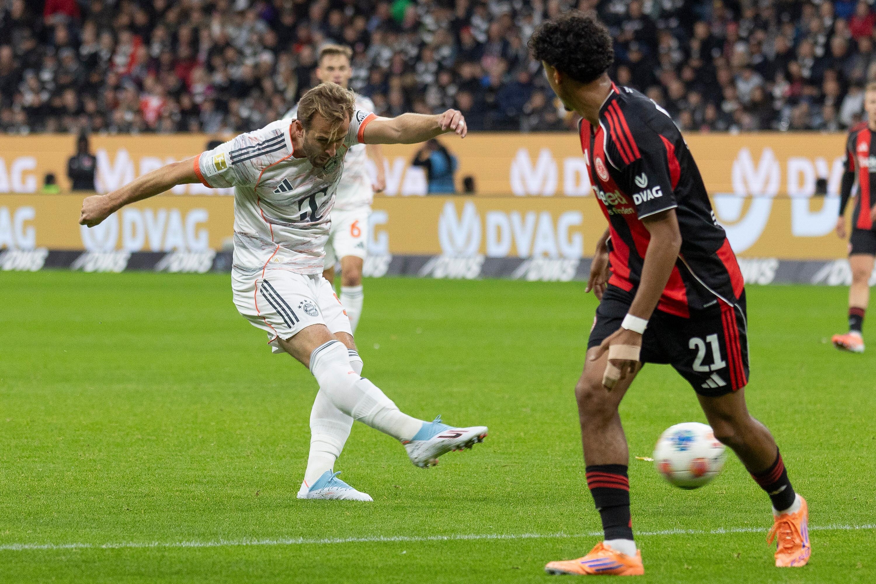 Harry Kane trifft in Frankfurt zum vorentscheidenden 2:0