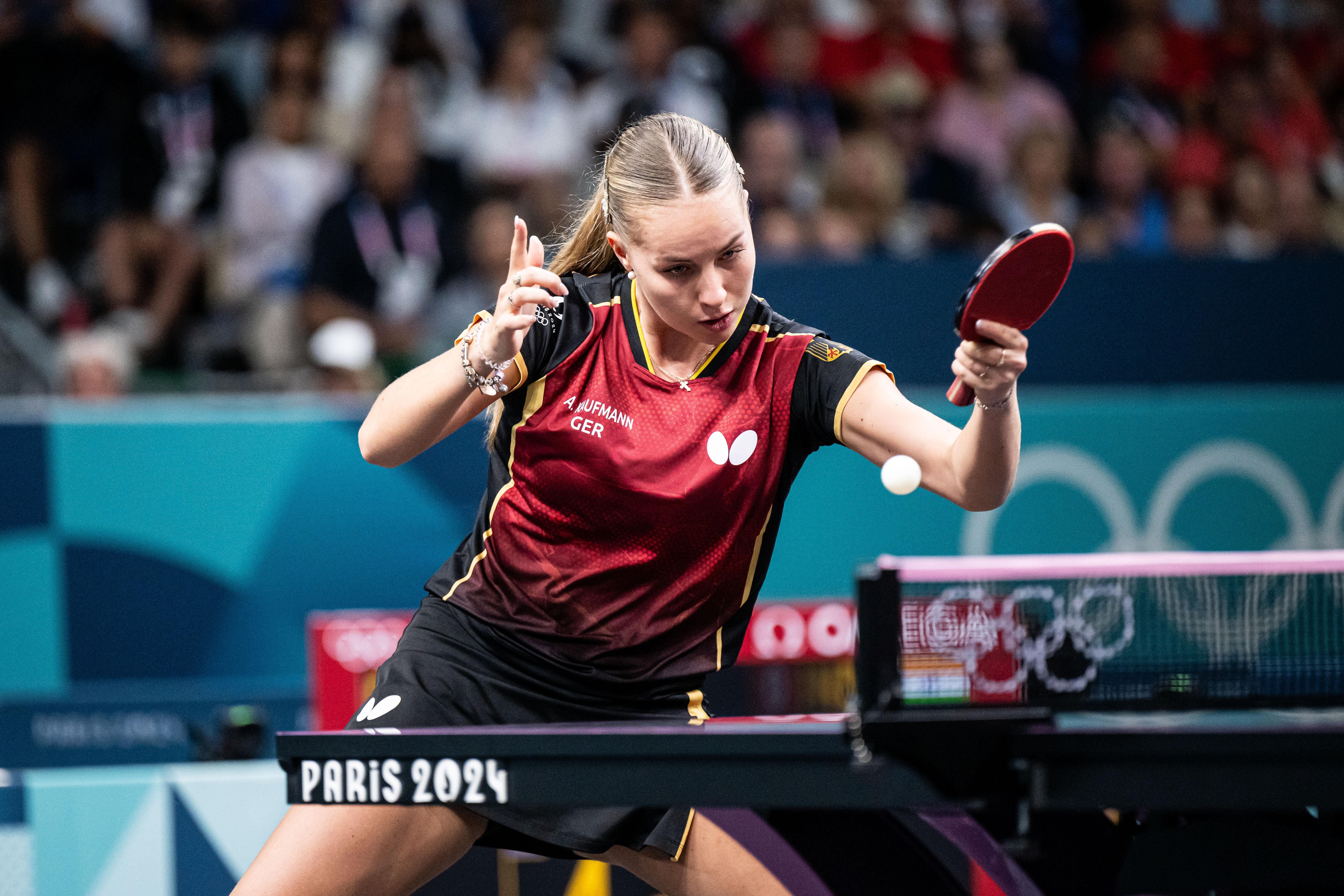 Tischtennis-Spielerin Annett Kaufmann
