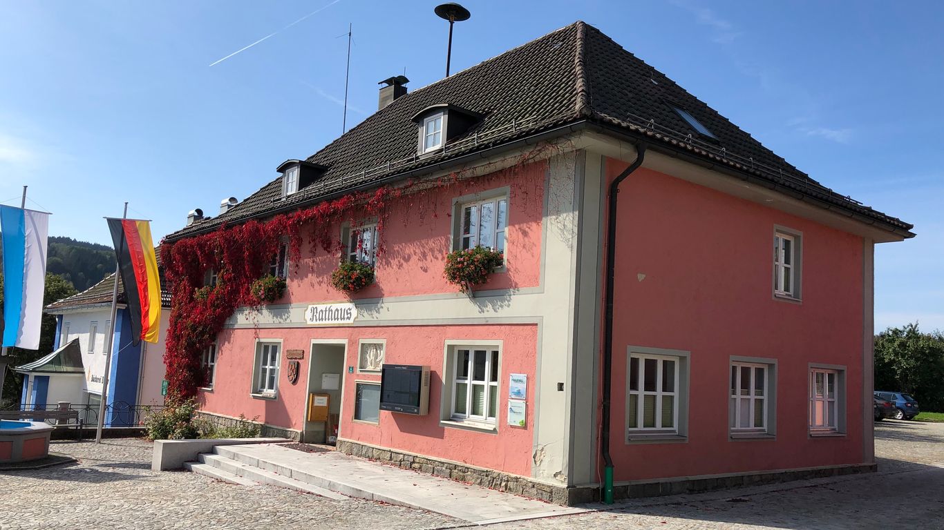 Das Rathaus von Frauenau