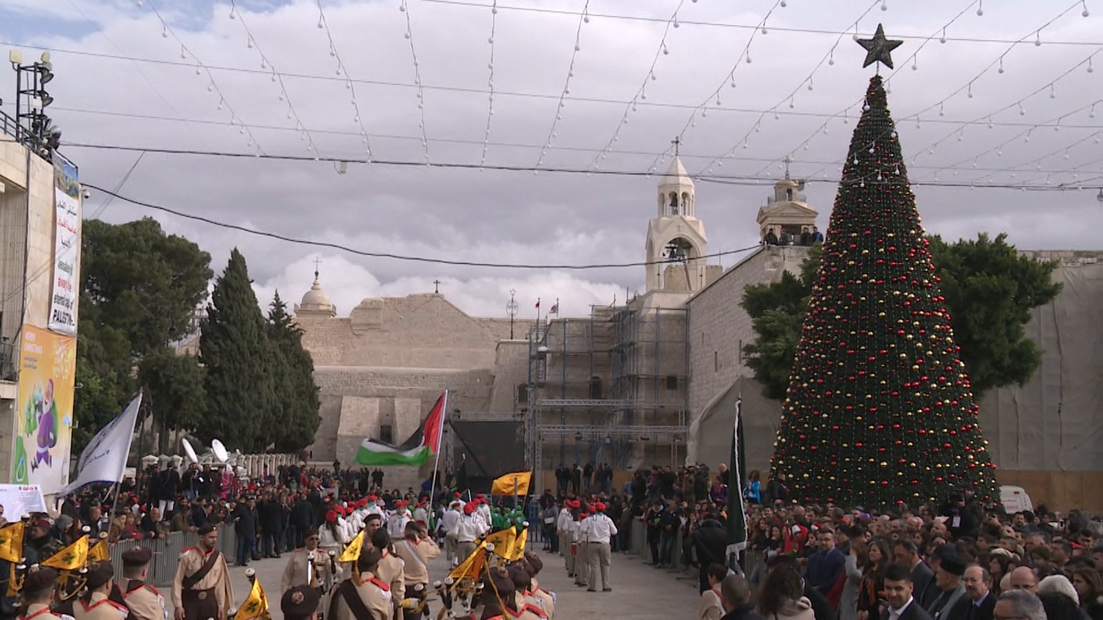 Gewalt überschattet Feierlichkeiten in Bethlehem