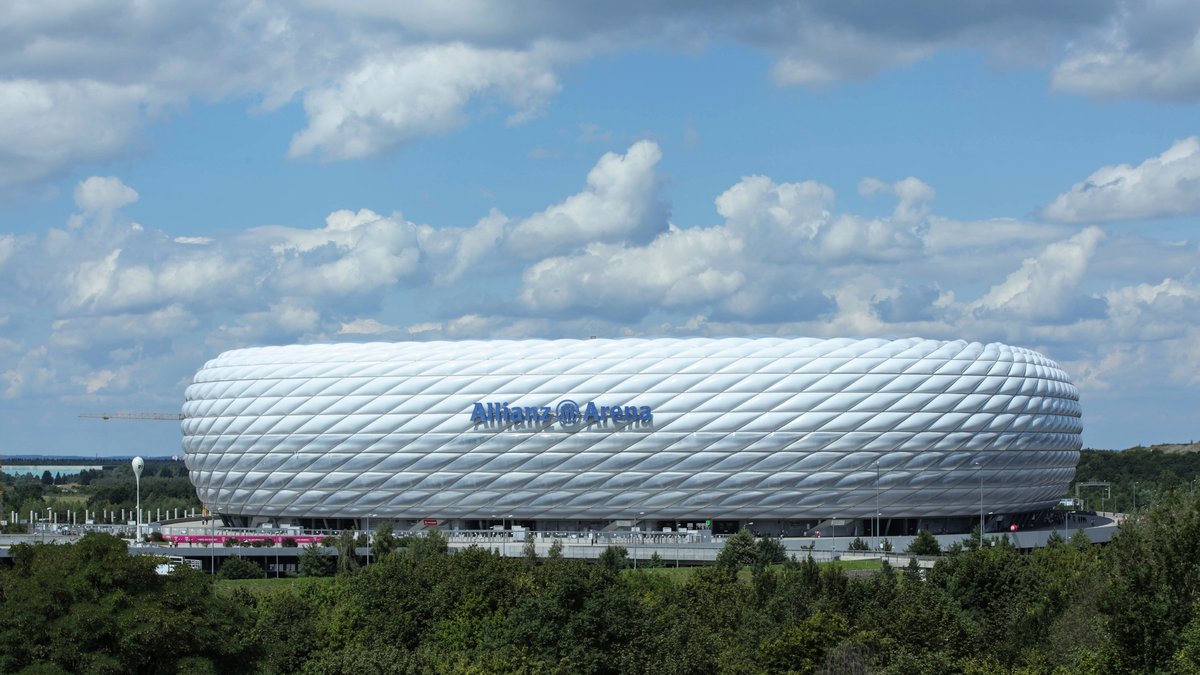 Fußball-Stadion im Münchner Norden: Die Fröttmaninger Allianz-Arena.