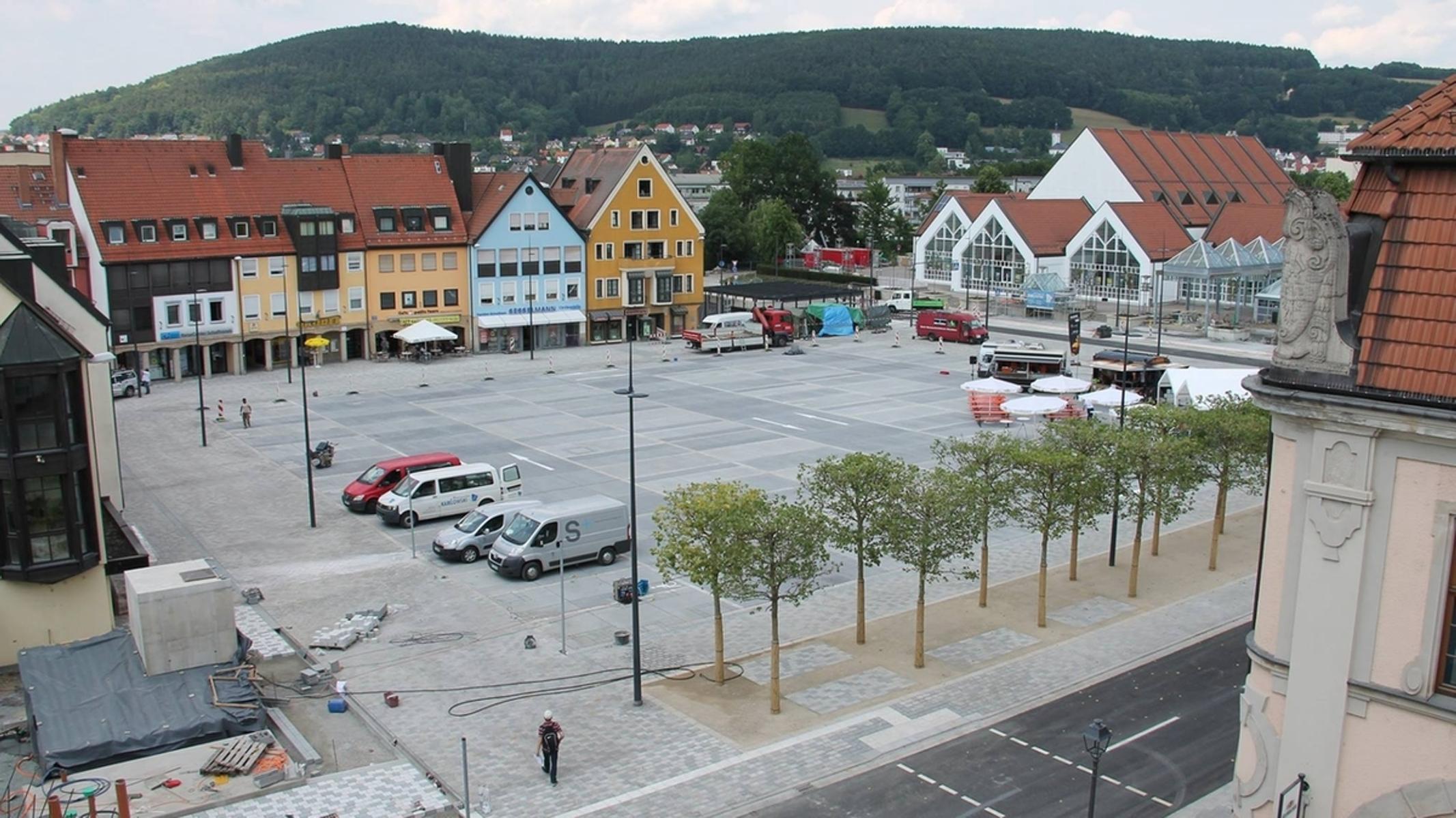 Kulmbach EKU Parkplatz