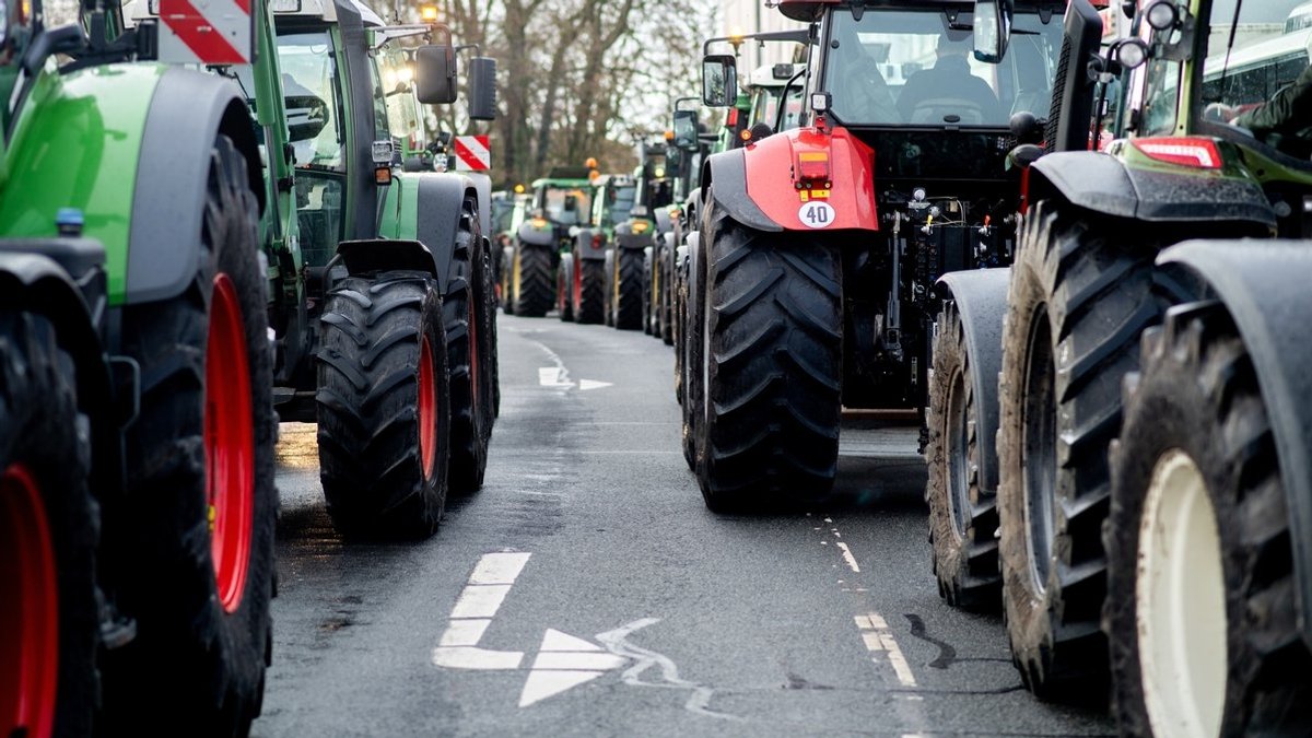 Bauernproteste: Viele Regionen erwarten Verkehrschaos