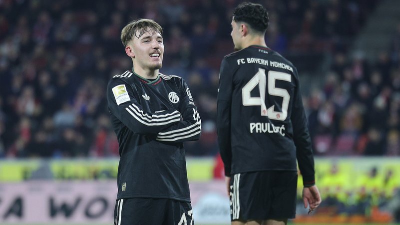 FCB-Angreifer Lennart Karl | Bild: picture-alliance/dpa FCB-Angreifer Lennart Karl