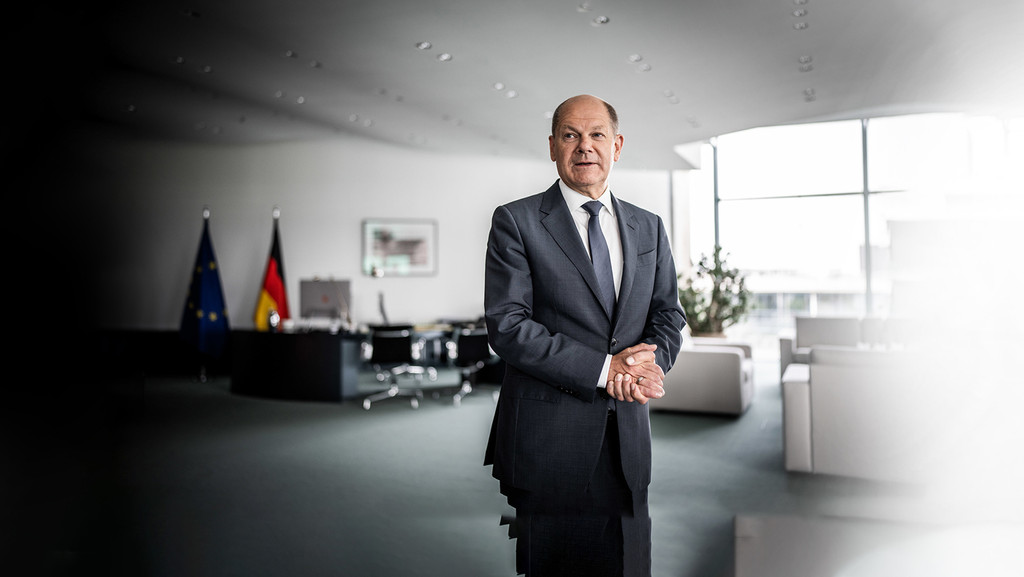 Kanzler Scholz