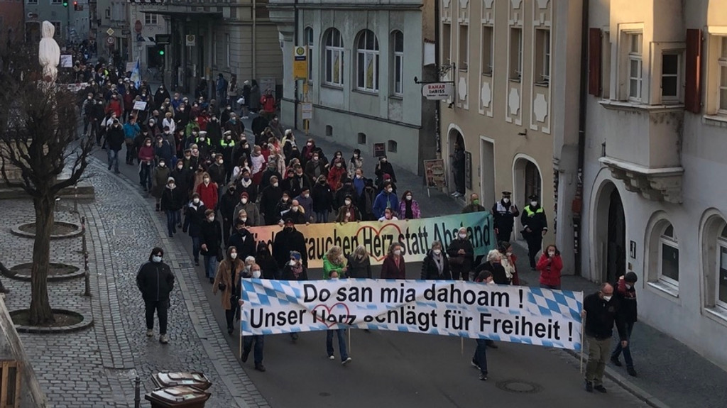 Demonstration in Regensburg