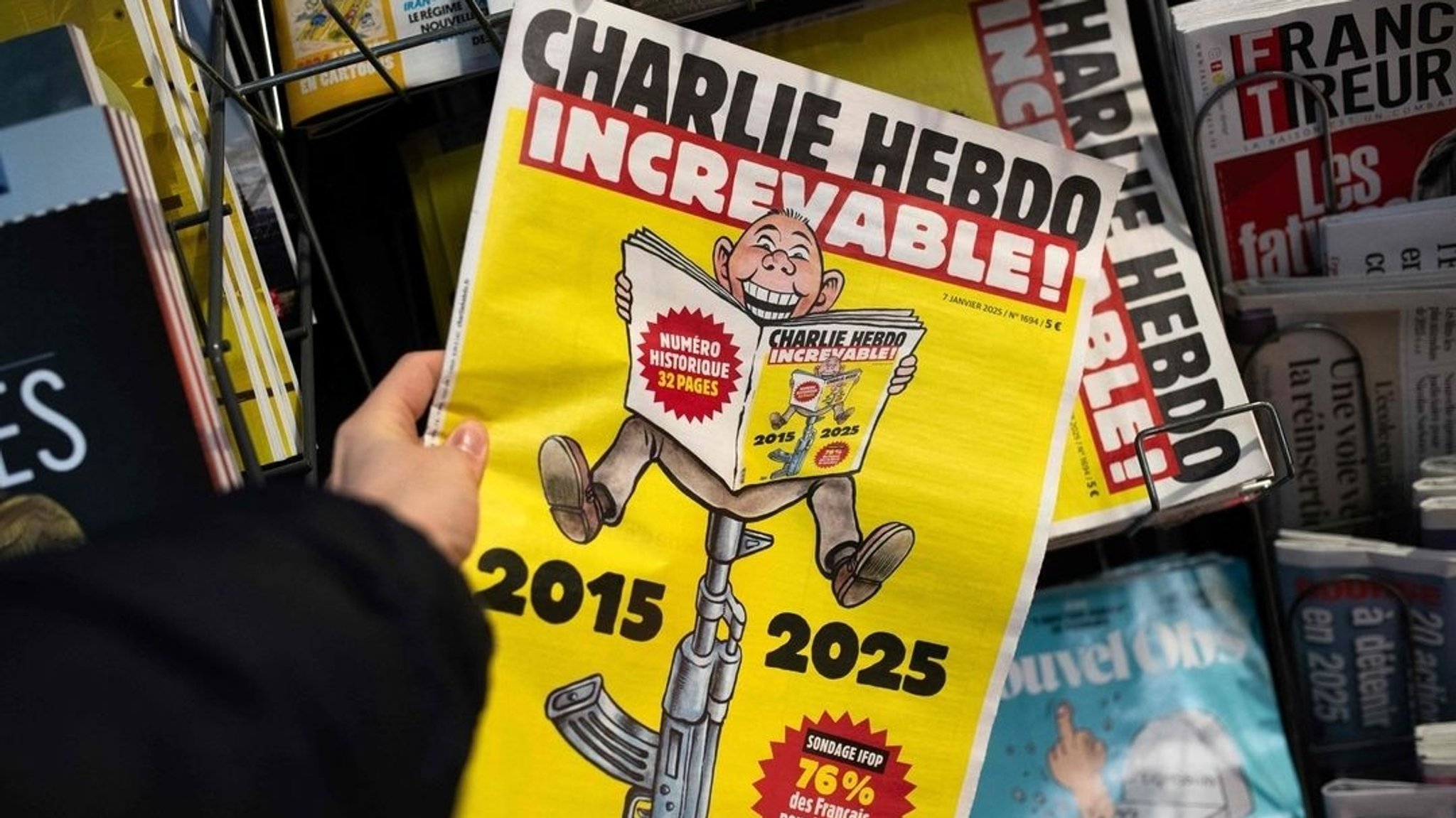 Das französische Satire-Magazin Charlie Hebdo