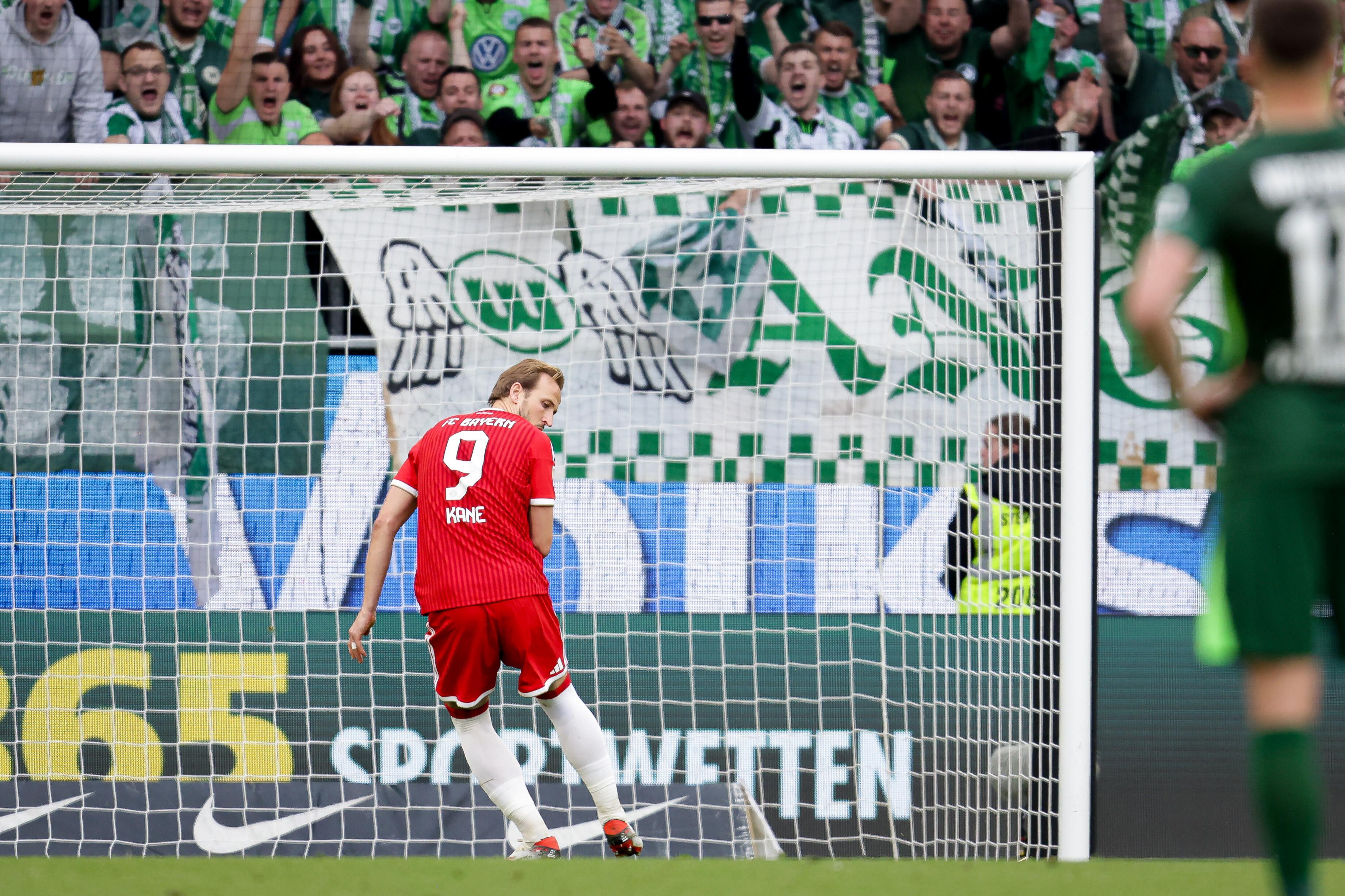 Harry Kane verschießt gegen WOlfsburg einen Elfmeter