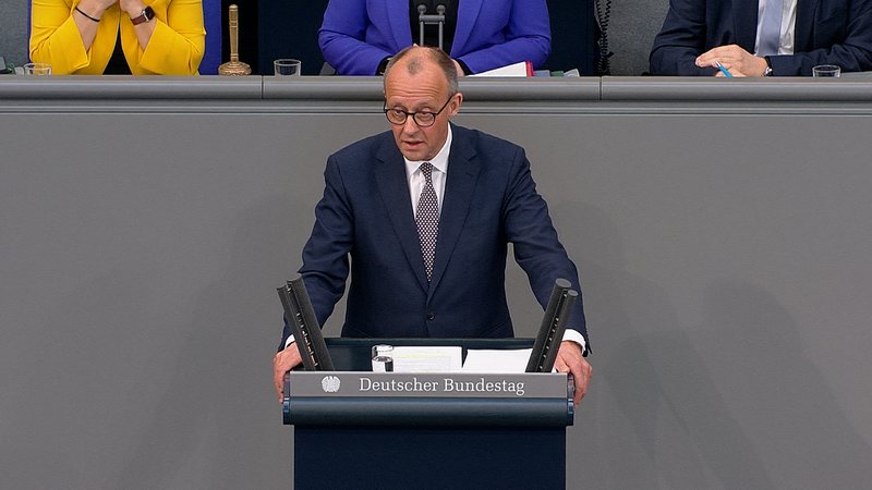 Friedrich Merz, Chef der CDU und Unionsfraktions-Vorsitzender | Bild: BR Friedrich Merz, Chef der CDU und Unionsfraktions-Vorsitzender