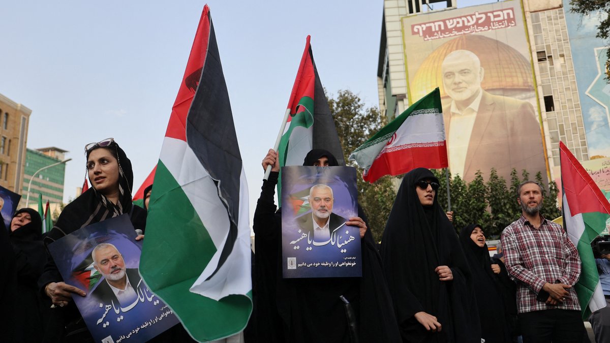 Nahost-Ticker: Tausende gedenken Hamas-Anführer in Teheran