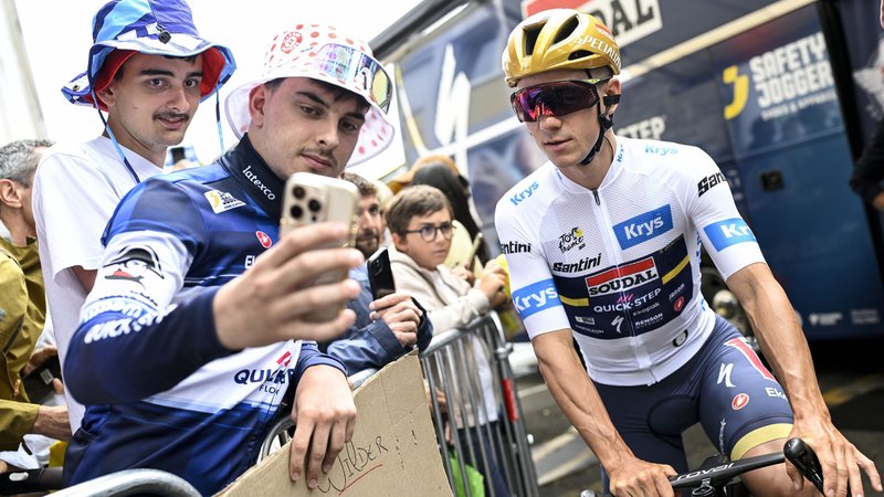 Remco Evenepoel | Bild: picture alliance/dpa/Belga | Jasper Jacobs Remco Evenepoel