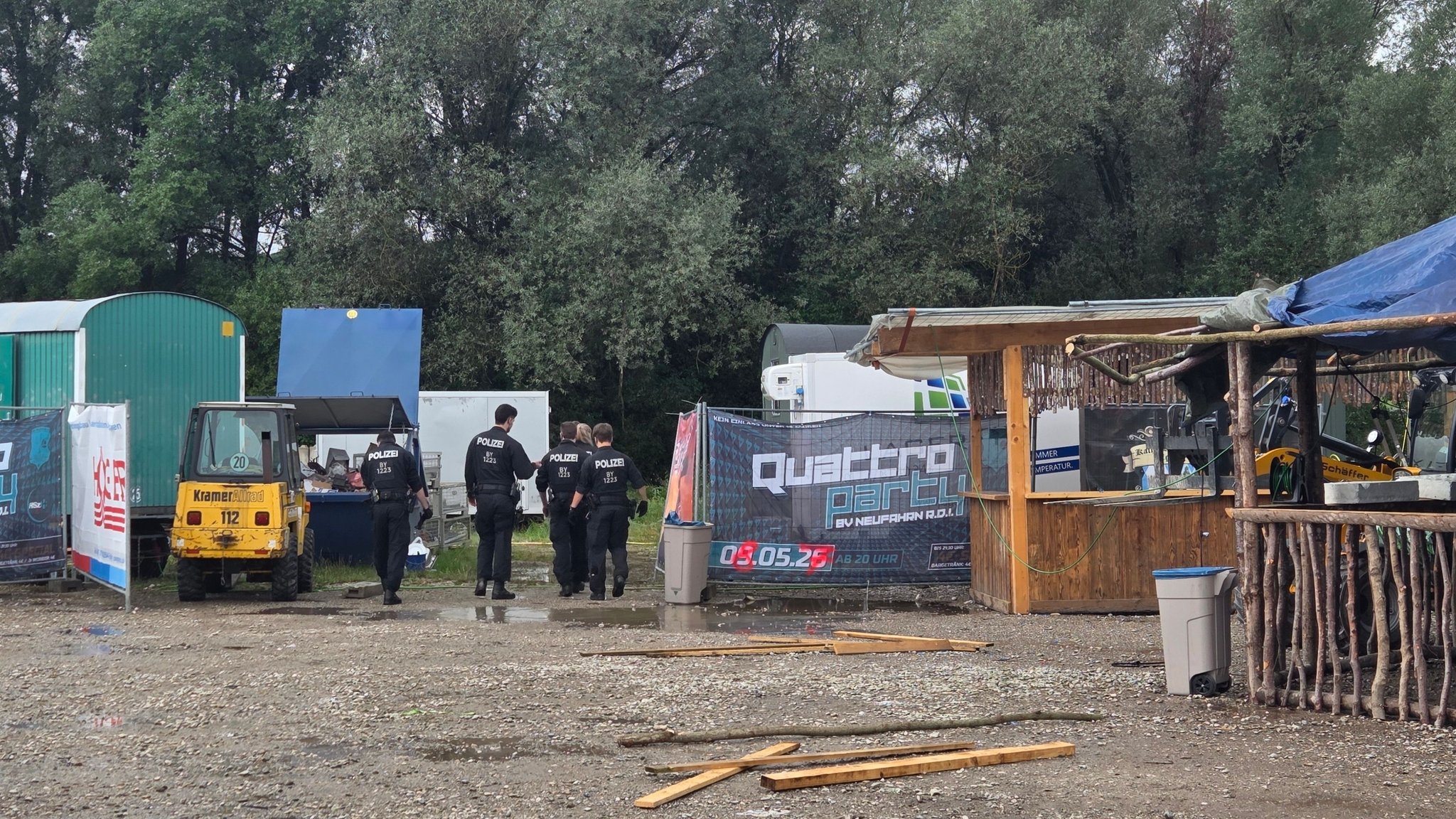 Festnahme nach Messerangriff auf Dorffest in Egling