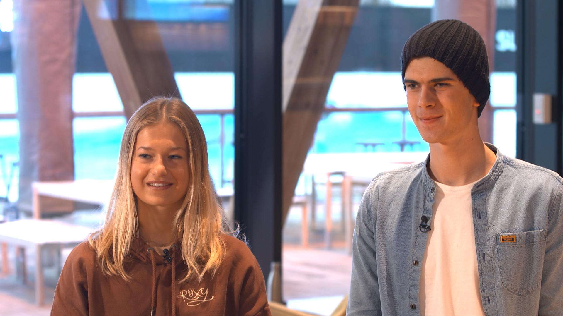 Rosina Neuerer (links) und Ben Neumann