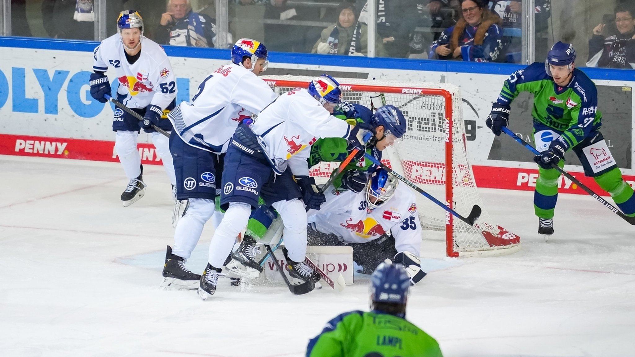 Straubing Tigers gegen den EHC München