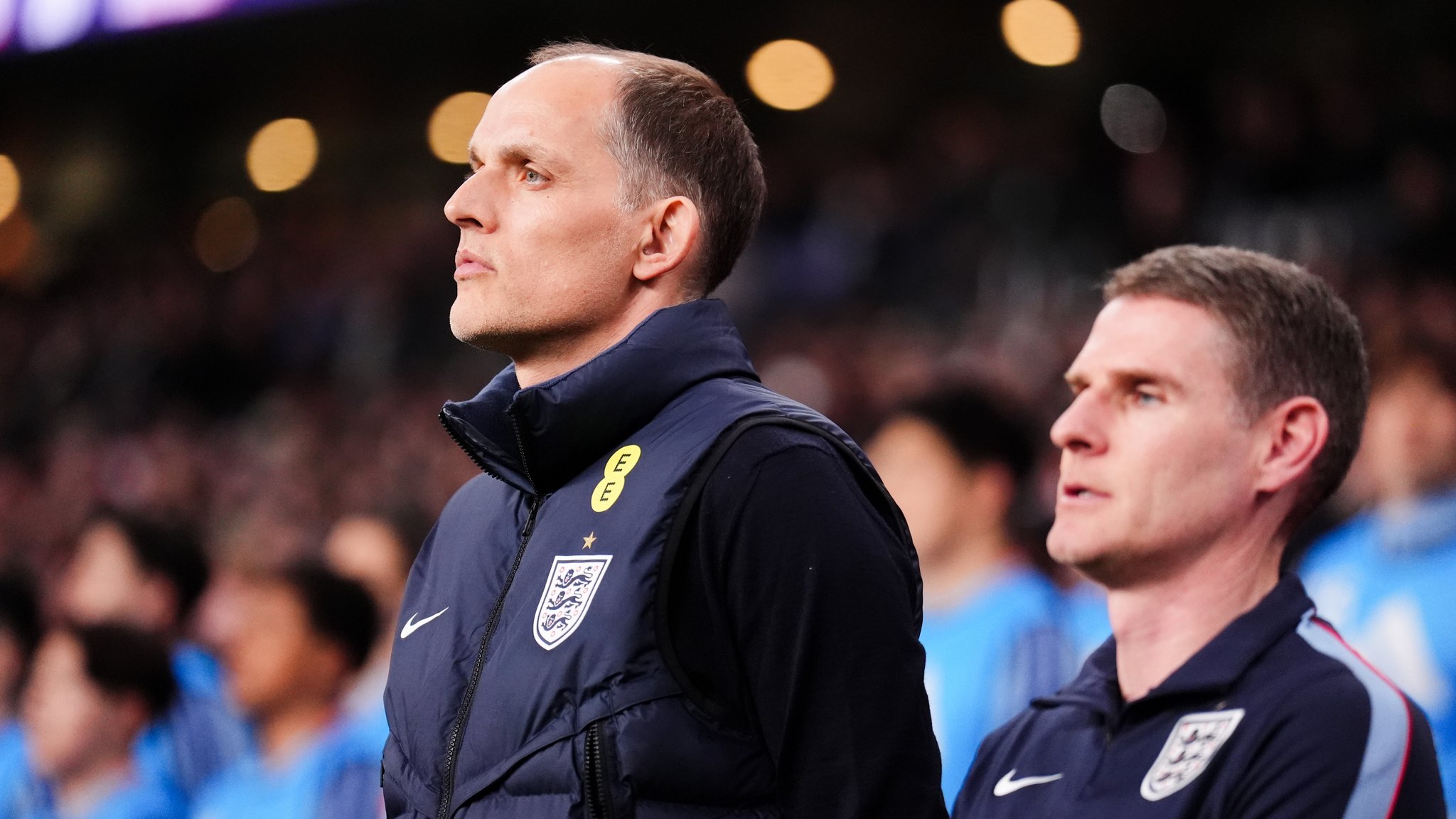 Thomas Tuchel will die Nationalhymne nicht mitsingen | Bild: picture alliance / empics | John Walton Thomas Tuchel will die Nationalhymne nicht mitsingen