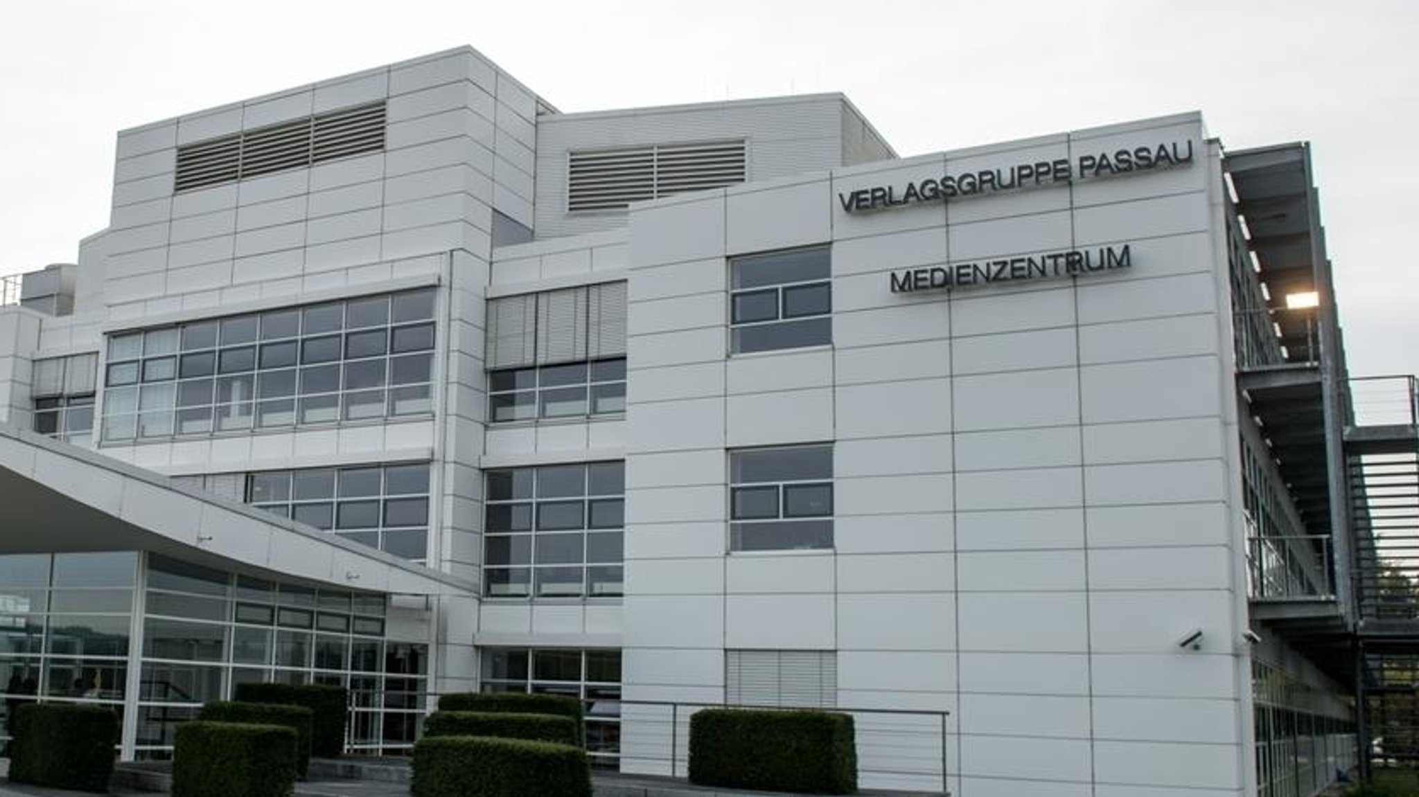 Das Medienzentrum der Verlagsgruppe Passau (Passauer Neue Presse)