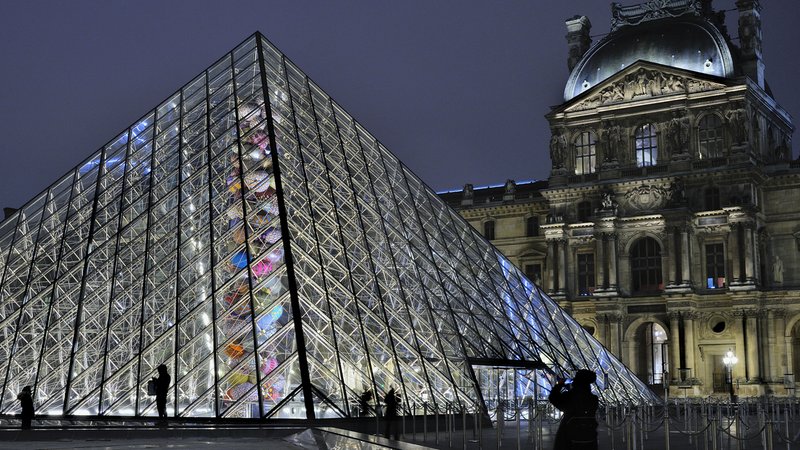 Der Louvre in Paris | Bild: picture alliance / abaca | Tripelon Jarry/Only Paris/ABACA Der Louvre in Paris