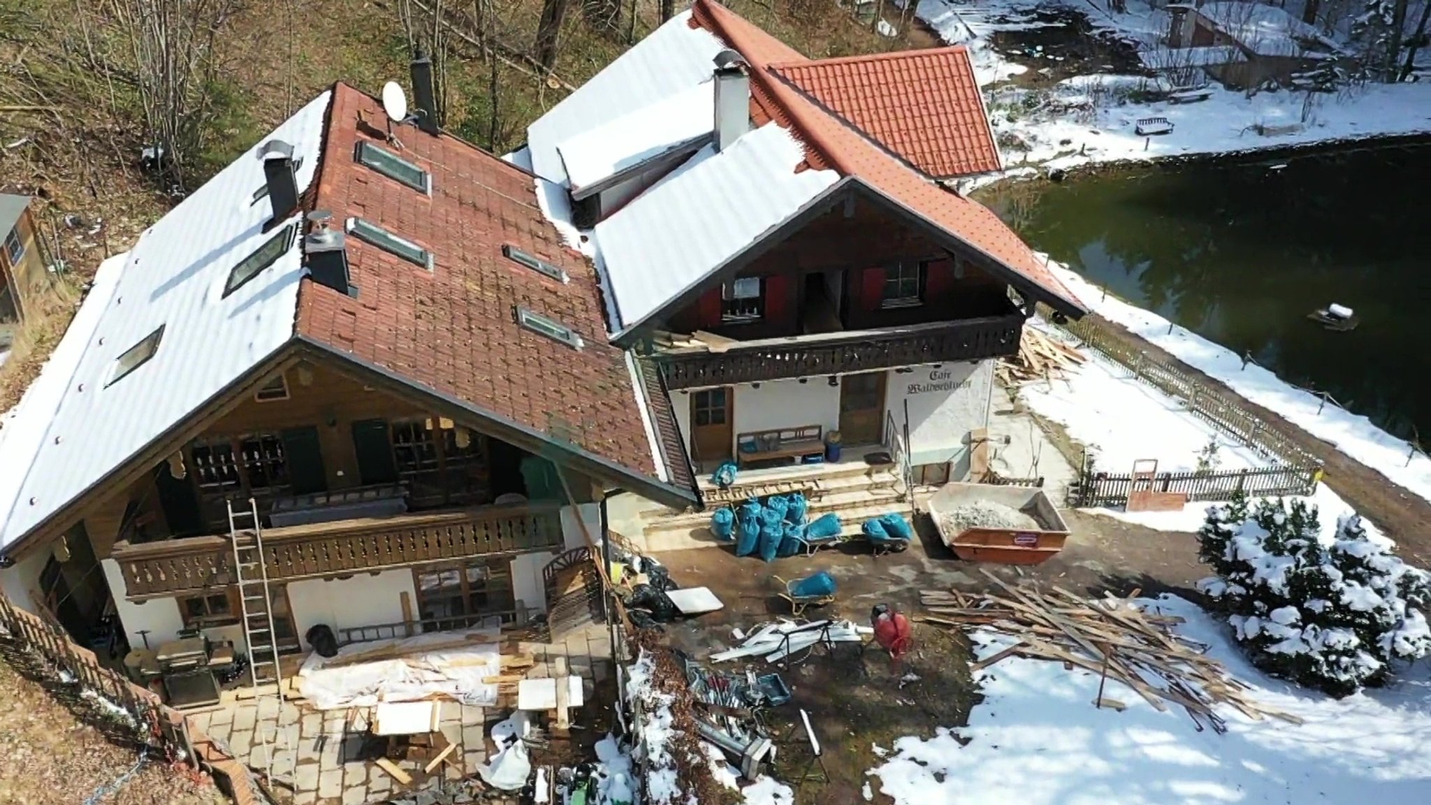 Das Café Waldschlucht in Bad Kohlgrub