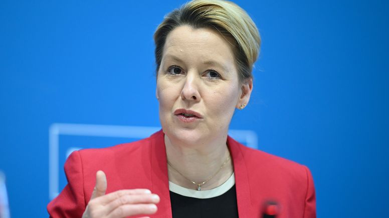 Franziska Giffey (SPD), Berliner Senatorin für Wirtschaft, Energie und Betriebe | Bild:picture alliance/dpa | Britta Pedersen