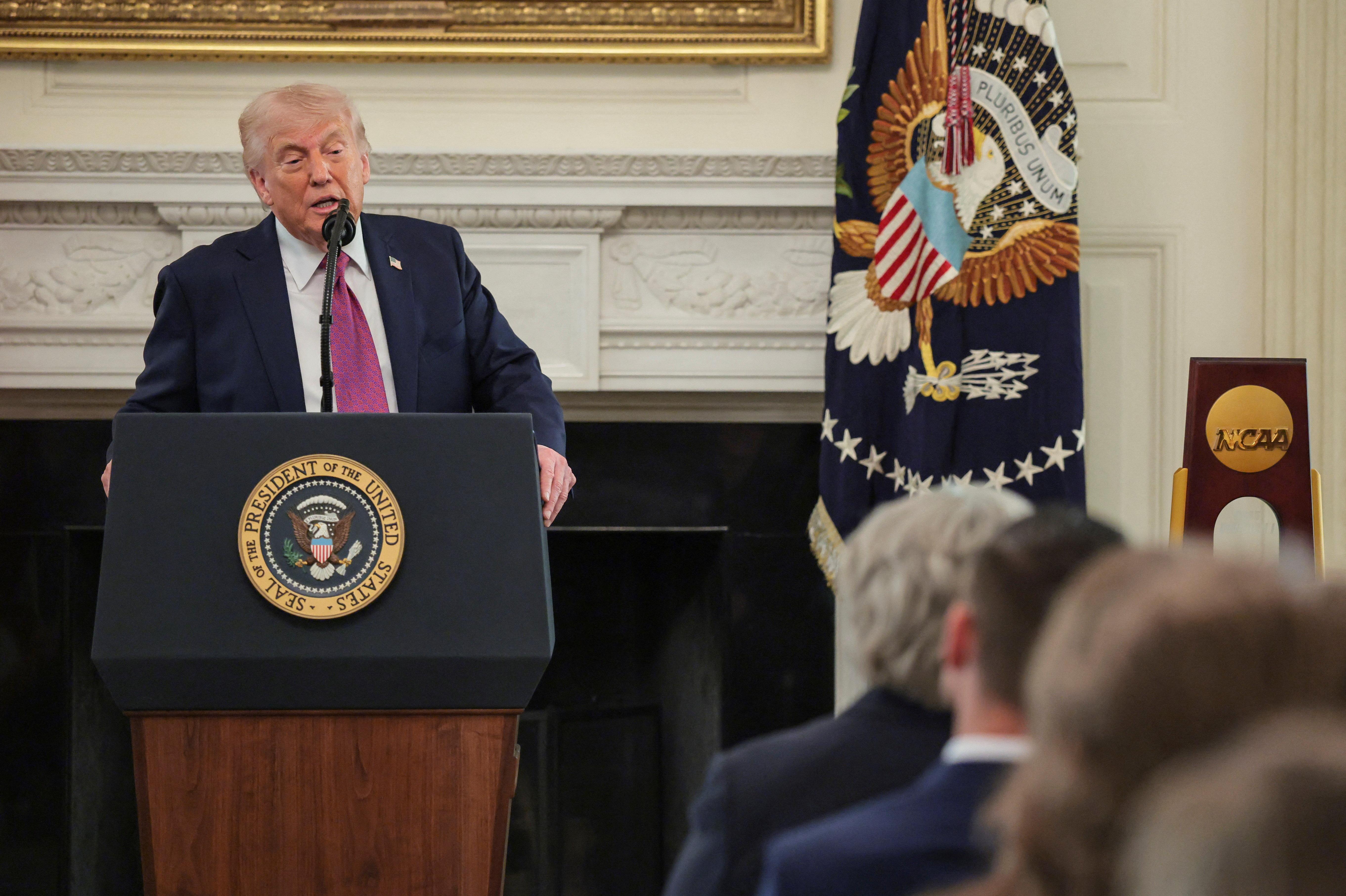 US-Präsident Donald Trump (21.04.2026)