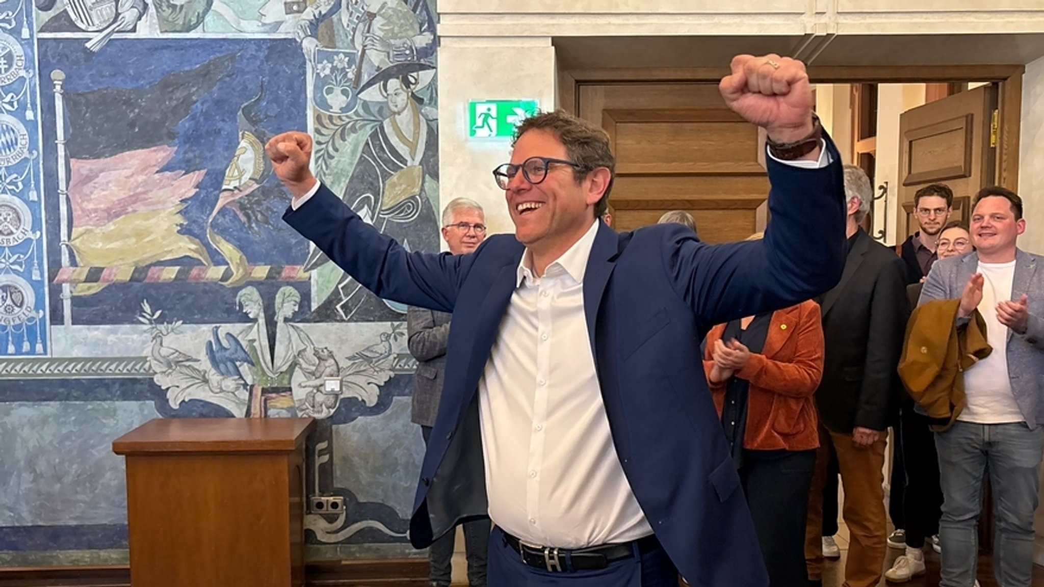 Martin Heilig feiert Wahlsieg am 18. Mai 2025