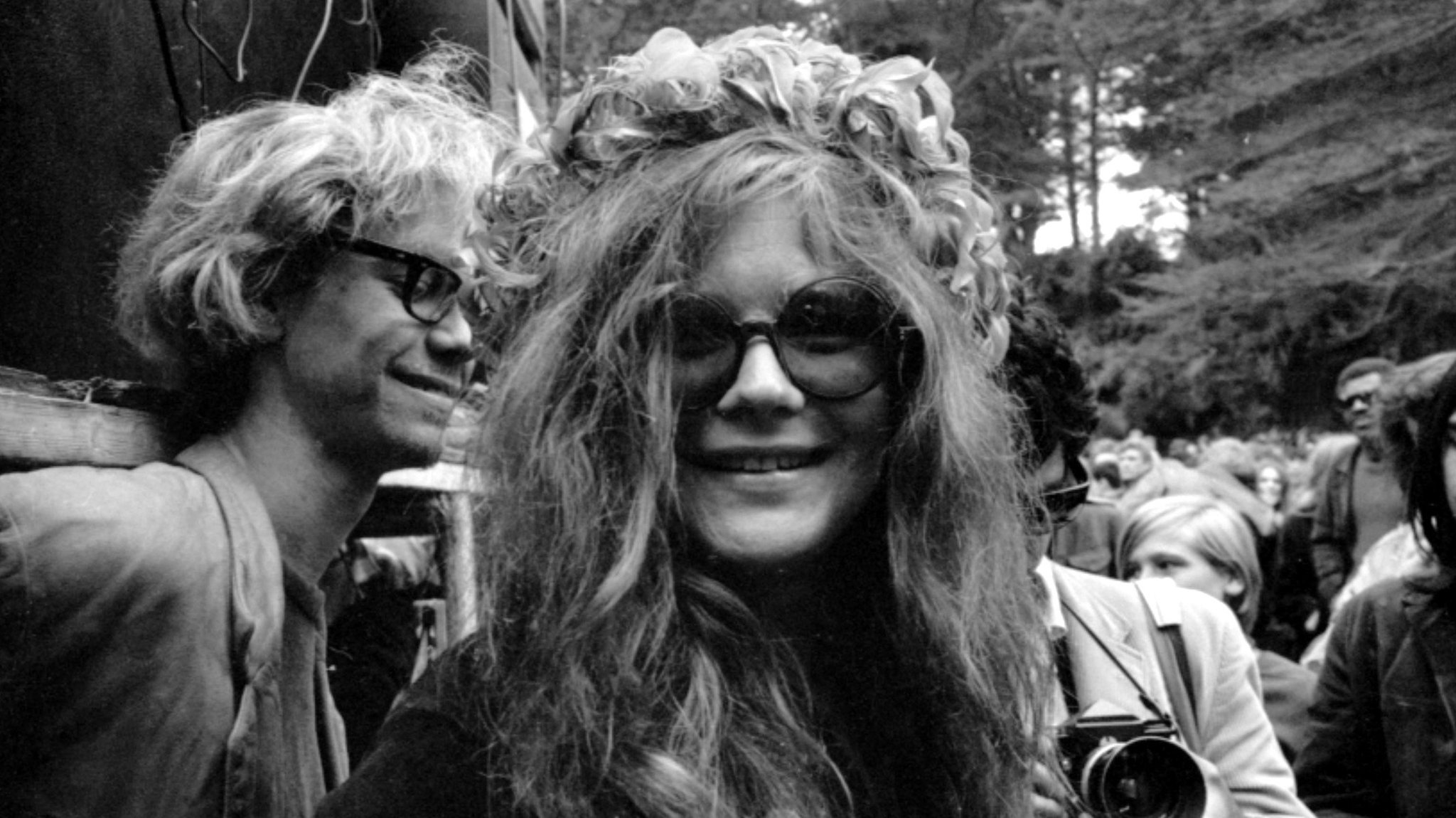 Lebte kurz und intensiv: Janis Joplin in "Janis: Little Girl Blue" (Filmszene)