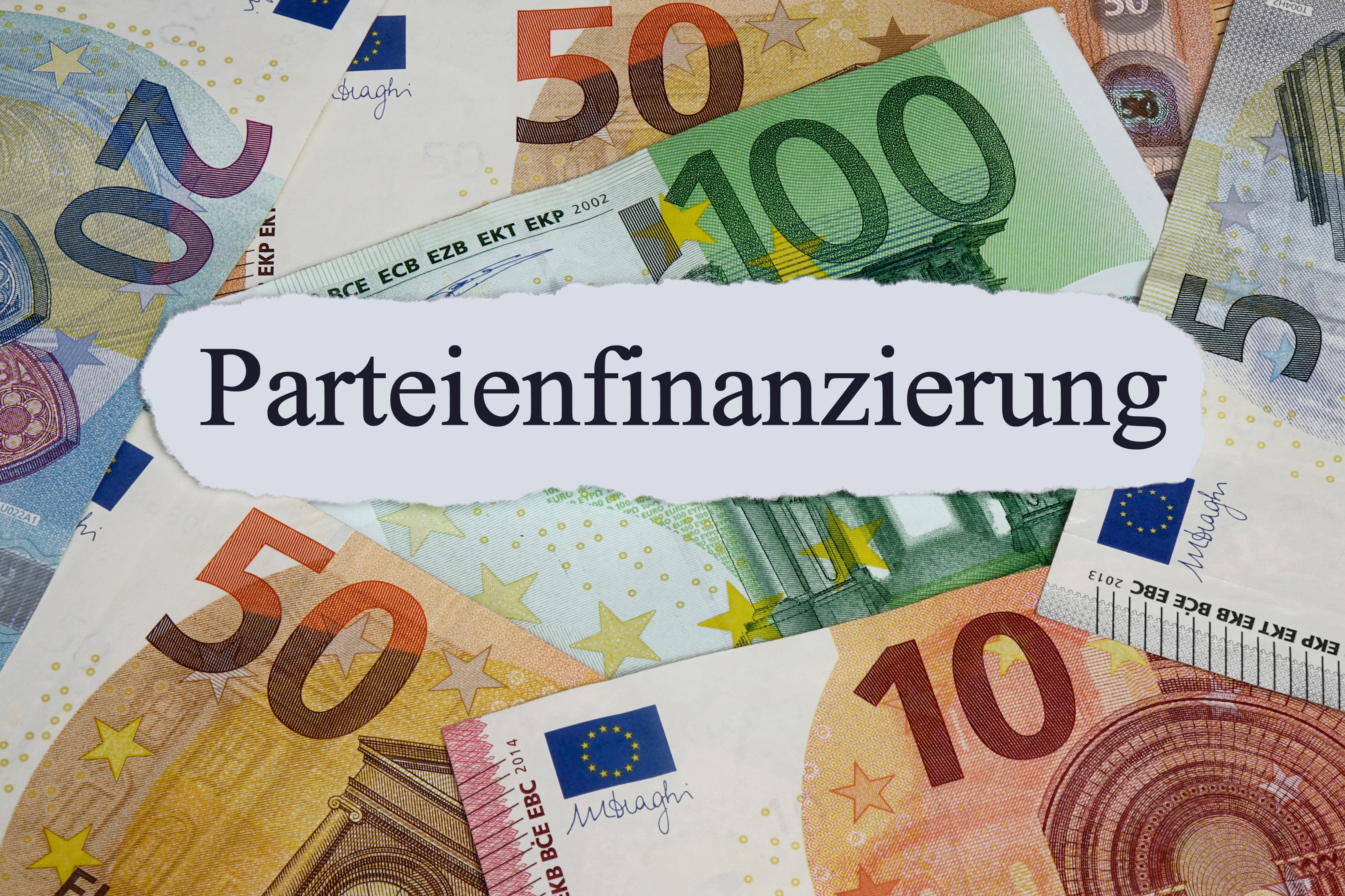 Symbolbild: Parteienfinanzierung.