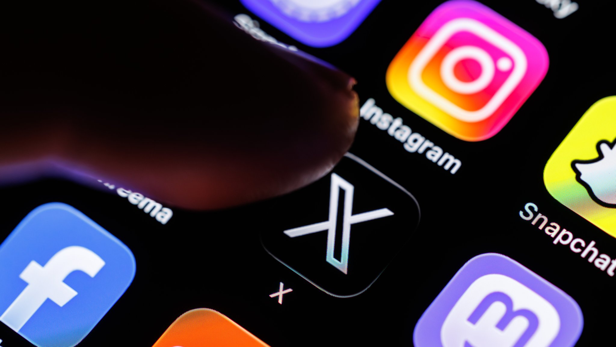 Das Logo der App X | Bild: picture alliance/dpa | Matthias Balk Das Logo der App X
