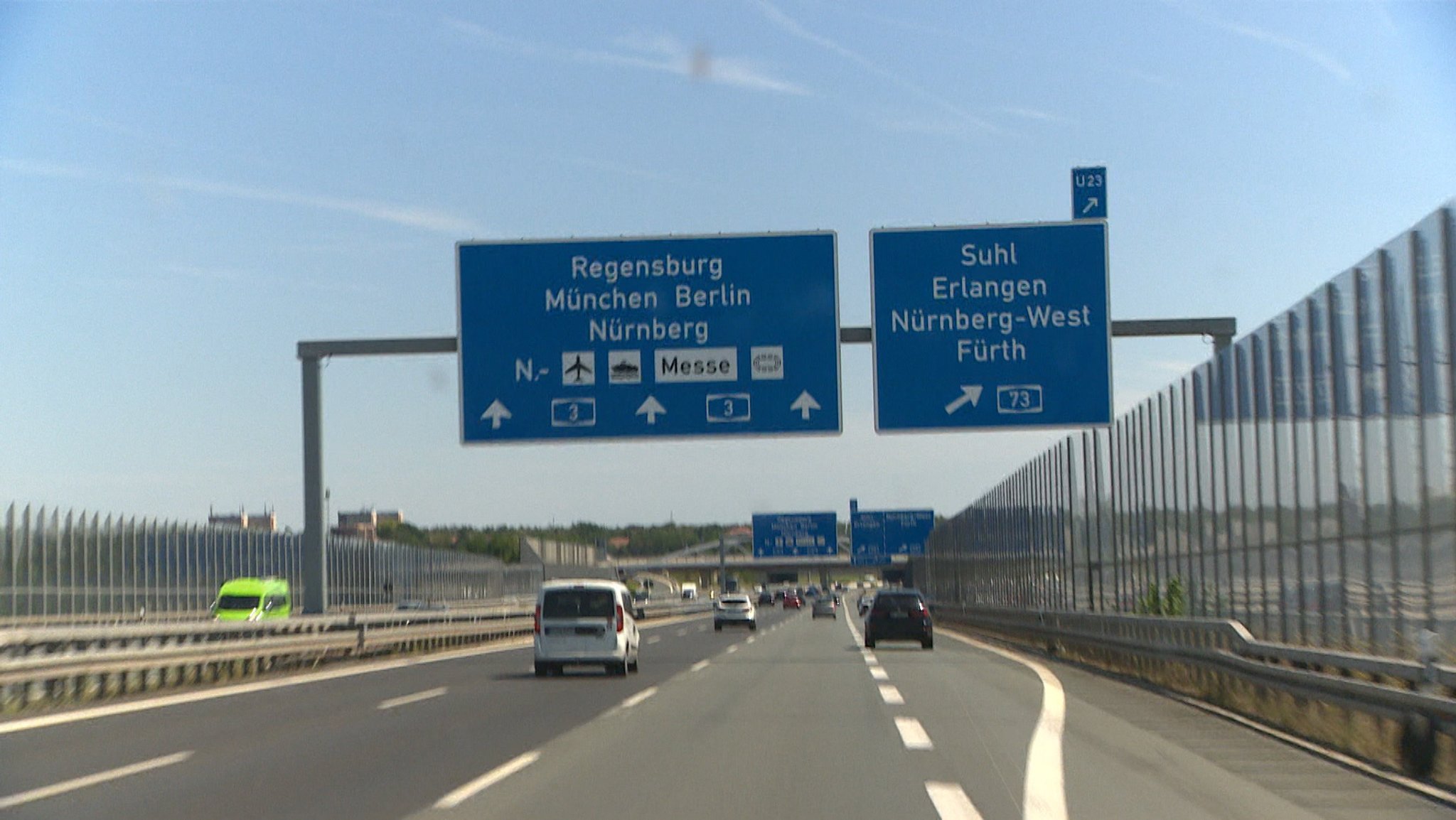 Im Video: A3 nach sechs Jahren Baustelle wieder komplett frei | Bild: Bayerischer Rundfunk 2026 Im Video: A3 nach sechs Jahren Baustelle wieder komplett frei