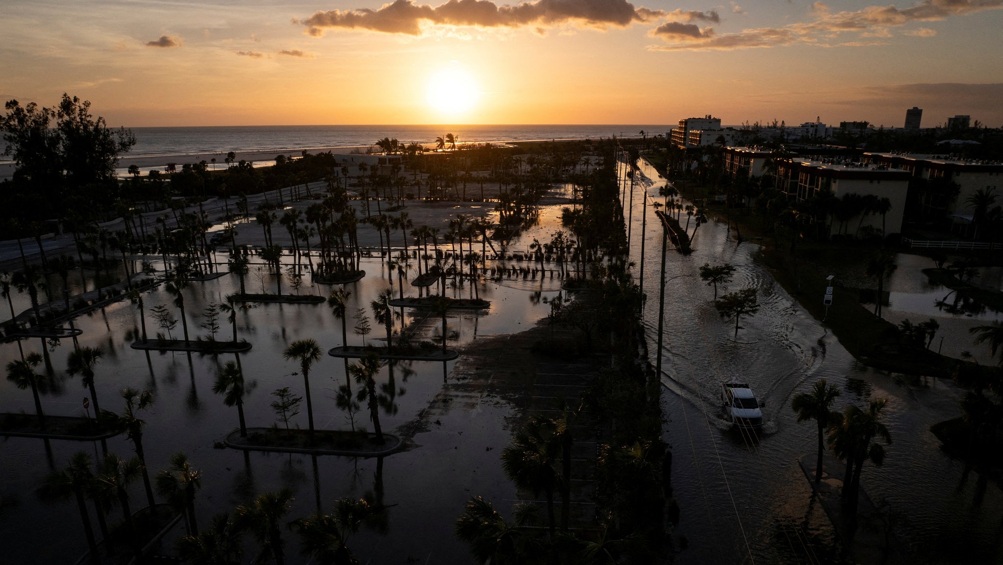 Hurrikan "Milton" in Florida - Aufräumen nach dem Sturm