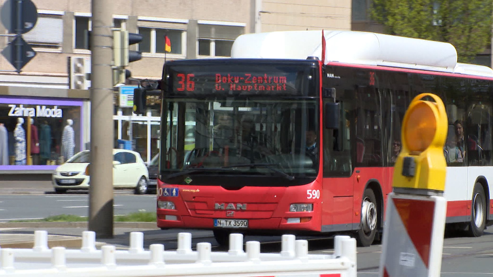 Stadtbus in Nürnberg