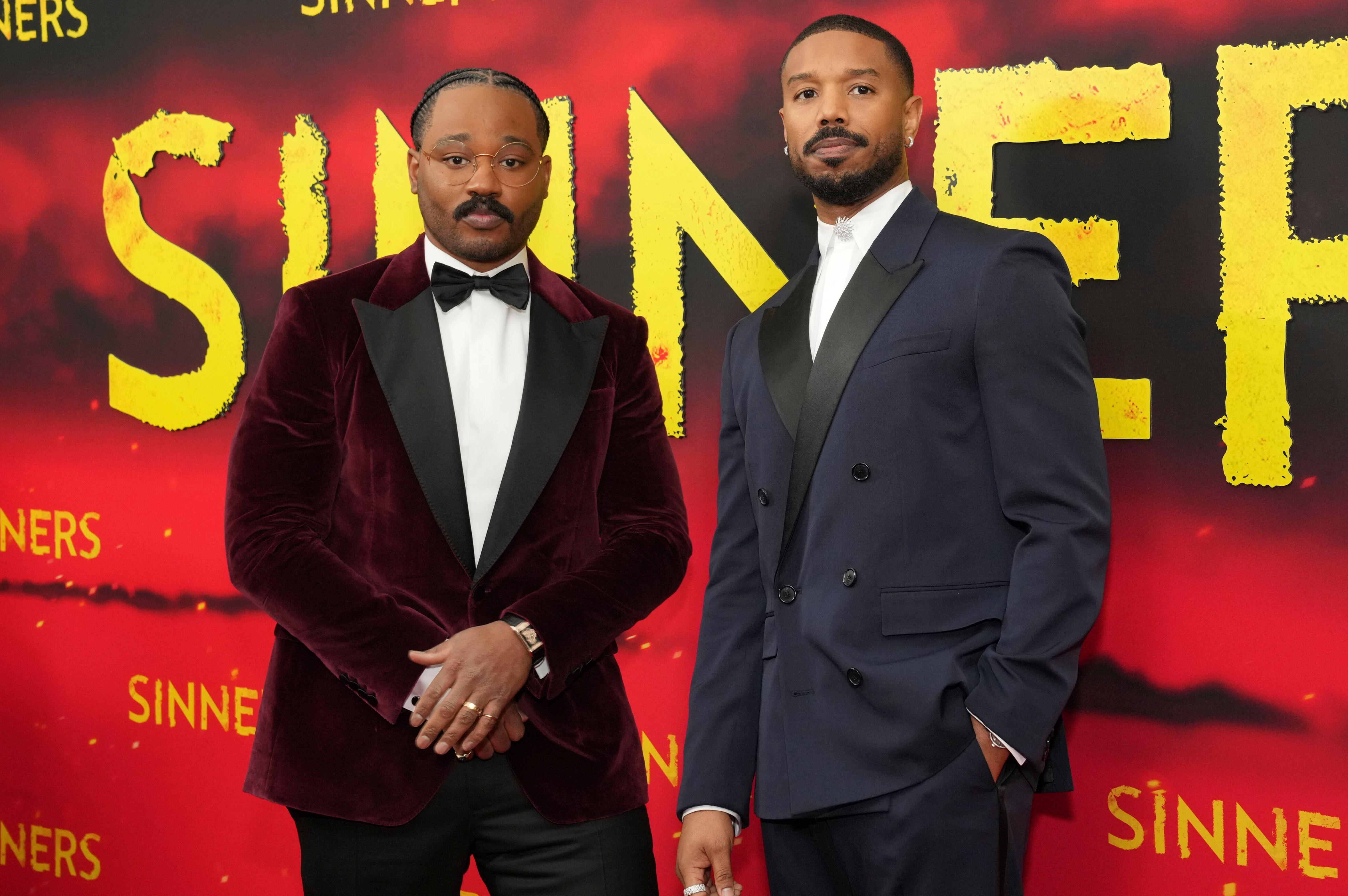 Ryan Coogler und Michael B. Jordan bei der Premiere des Kinofilms 'Sinners / Blood & Sinners'.