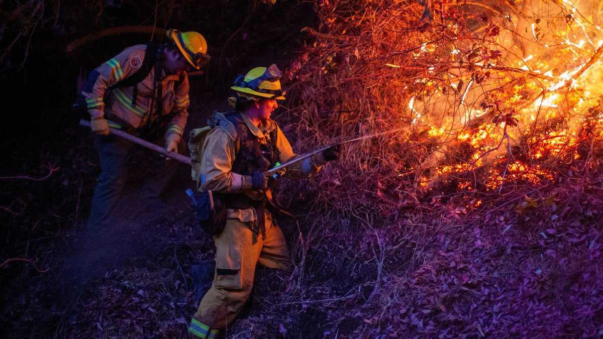 Waldbrände in Los Angeles: Wind sorgt für neue Gefahr