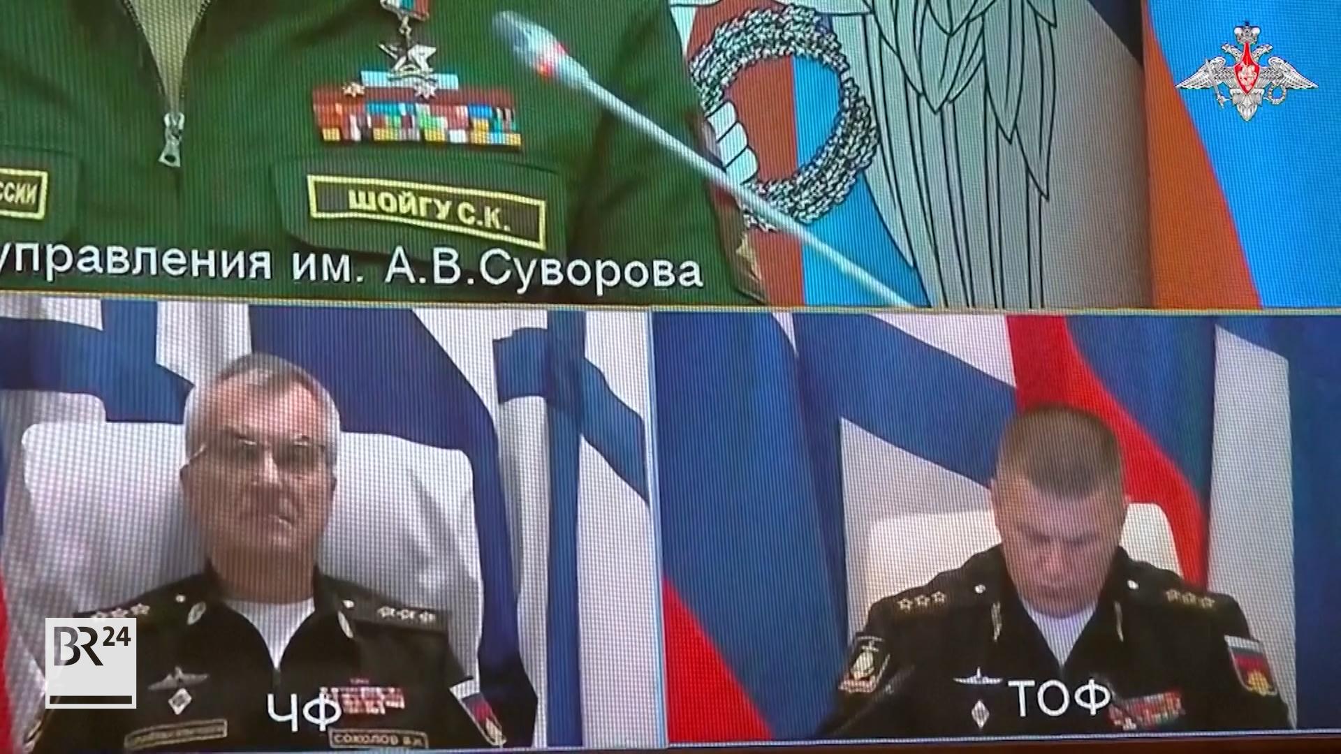 Doch nicht tot? Moskau zeigt Bilder von Schwarzmeerflottenchef BR24