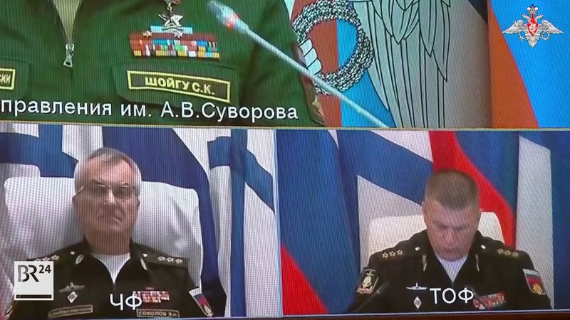 Video: Moskau zeigt Bilder von Admiral Sokolow